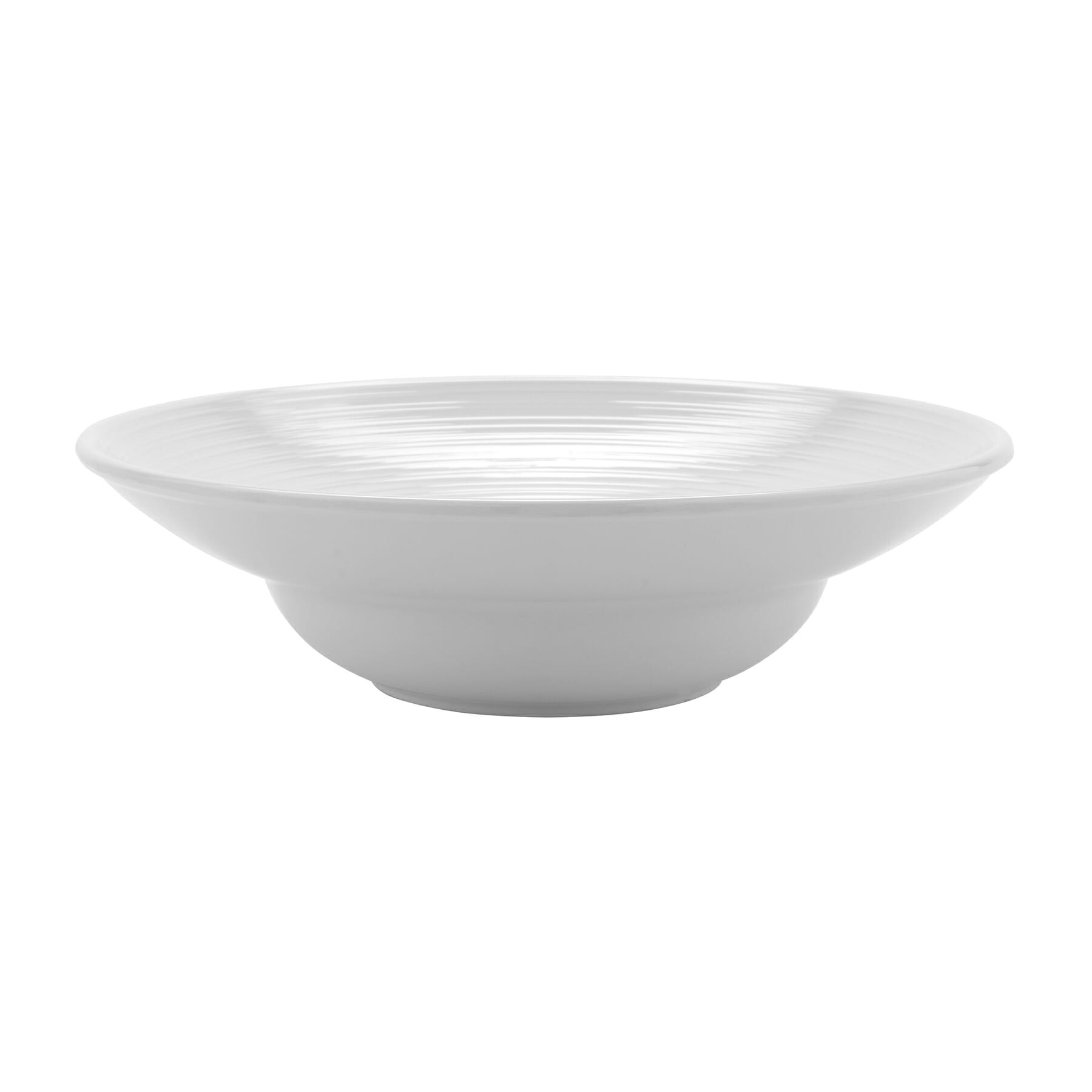 G.E.T. Enterprises B-16-MN-W Minski 16 oz. Round White Melamine Bowl
