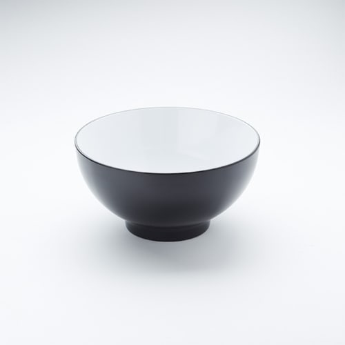 American Metalcraft NB120 120 oz. Round Back/White Melamine Noodle Bowl