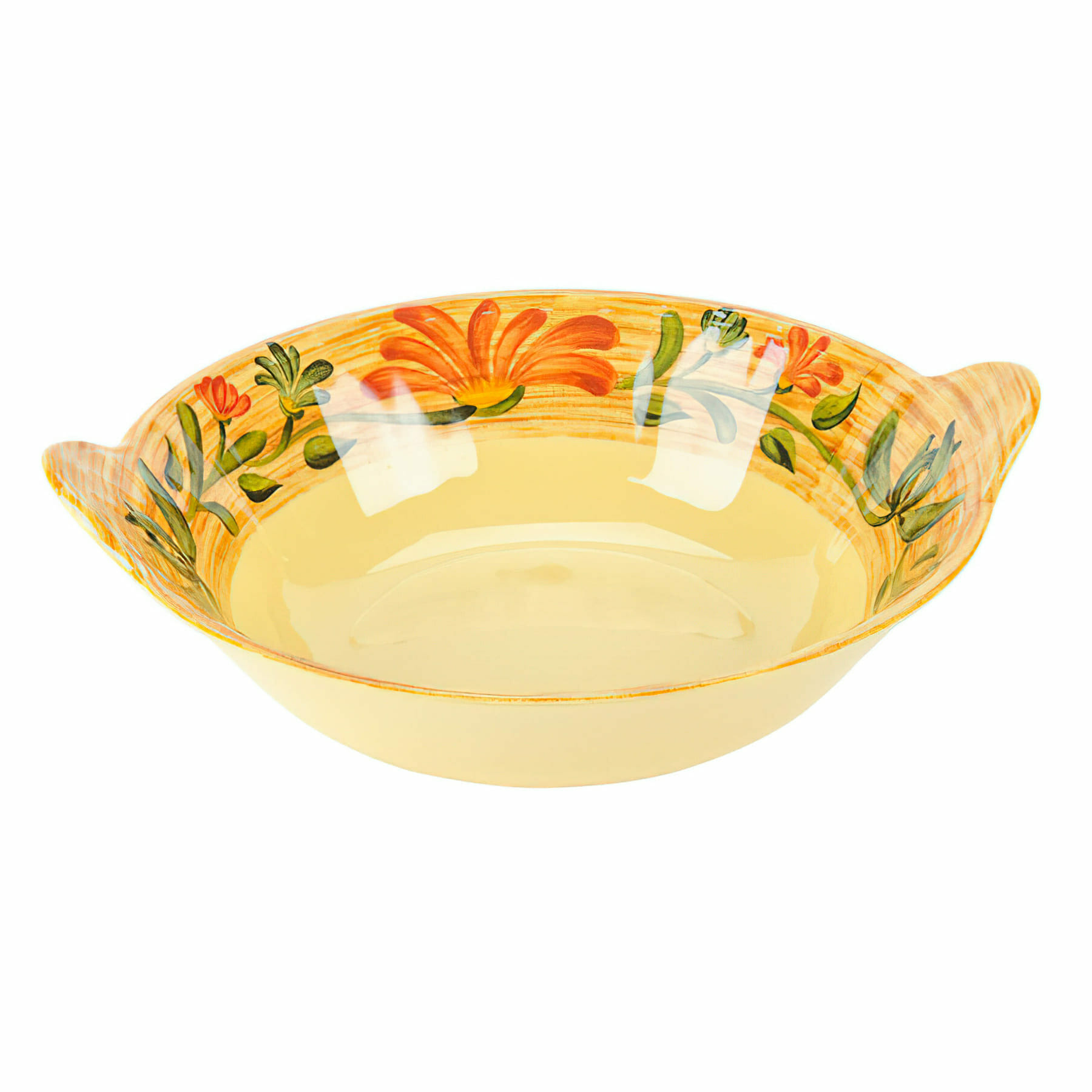 G.E.T. Enterprises ML-94-VN Venetian 96 oz. Round Patterned Melamine Bowl