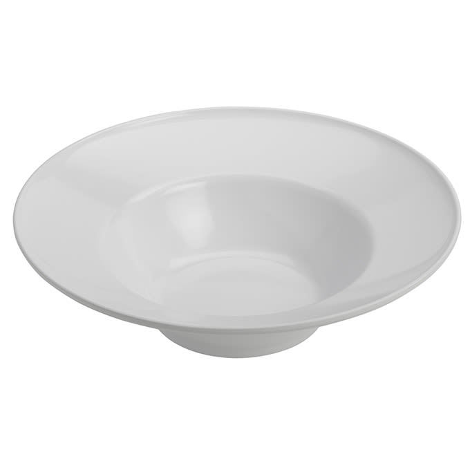 American Metalcraft MEL9 270 oz. Round White Melamine Endurance™ Bowl