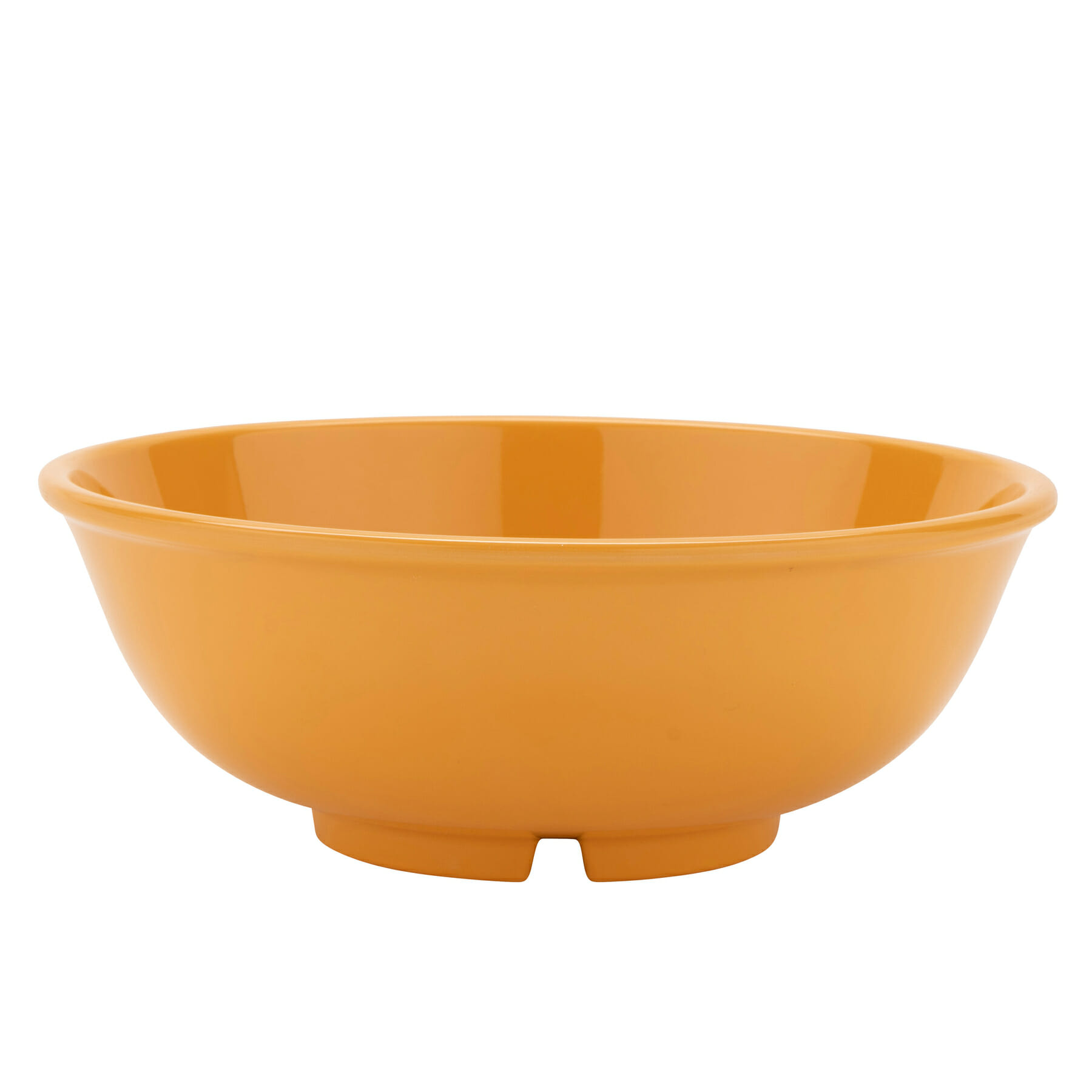 G.E.T. Enterprises B-24-TY Diamond Mardi Gras 24 oz. Round Tropical Yellow Melamine Bowl
