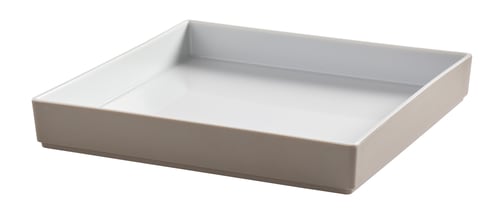 American Metalcraft UBS60MO 60 oz. Square Mocha Melamine Bowl