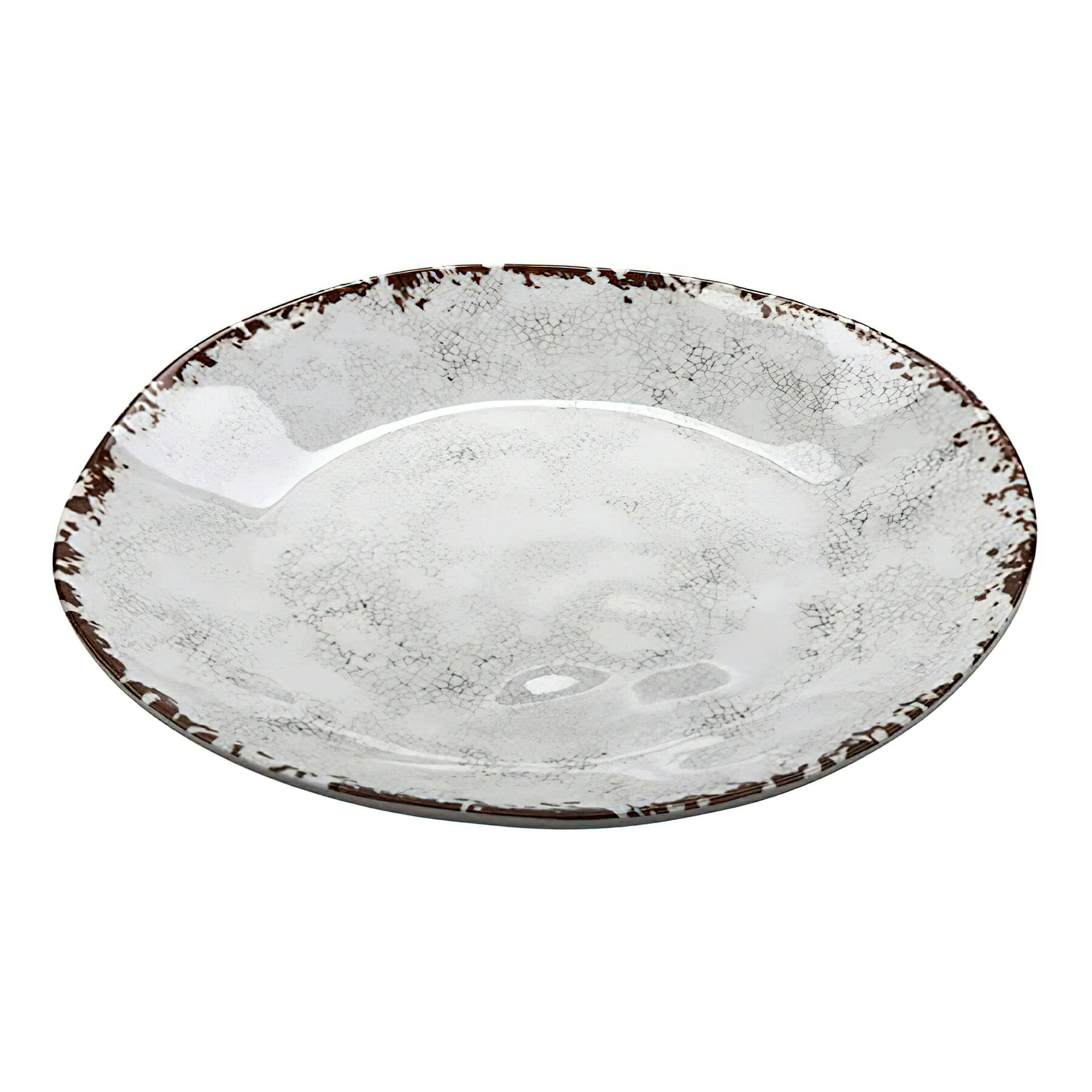 G.E.T. Enterprises B-43-FM French Mill 28 oz. Round French Mill Melamine Bowl