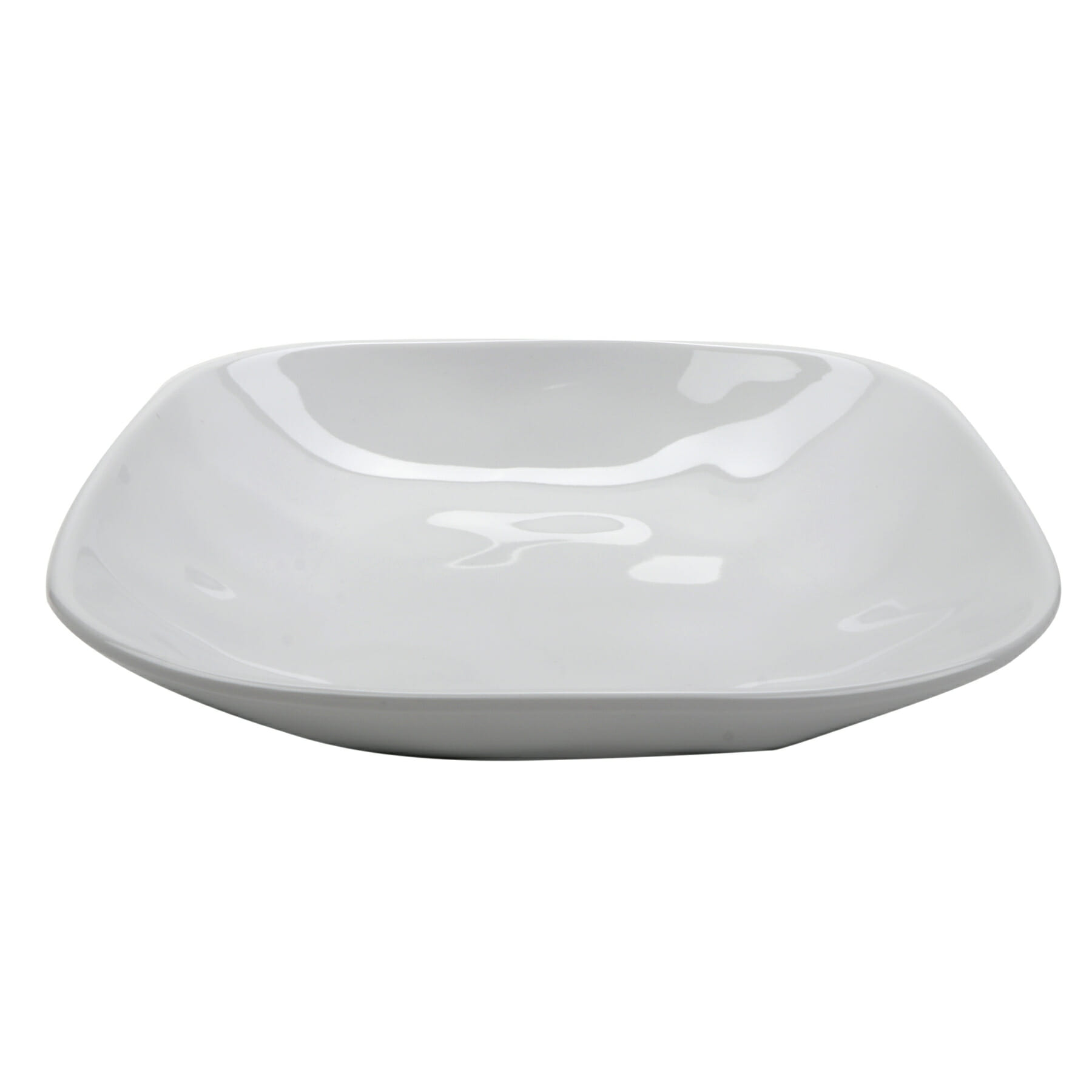 G.E.T. Enterprises SB-48-AM-W Arctic Mill 48 oz. Round White Melamine Bowl
