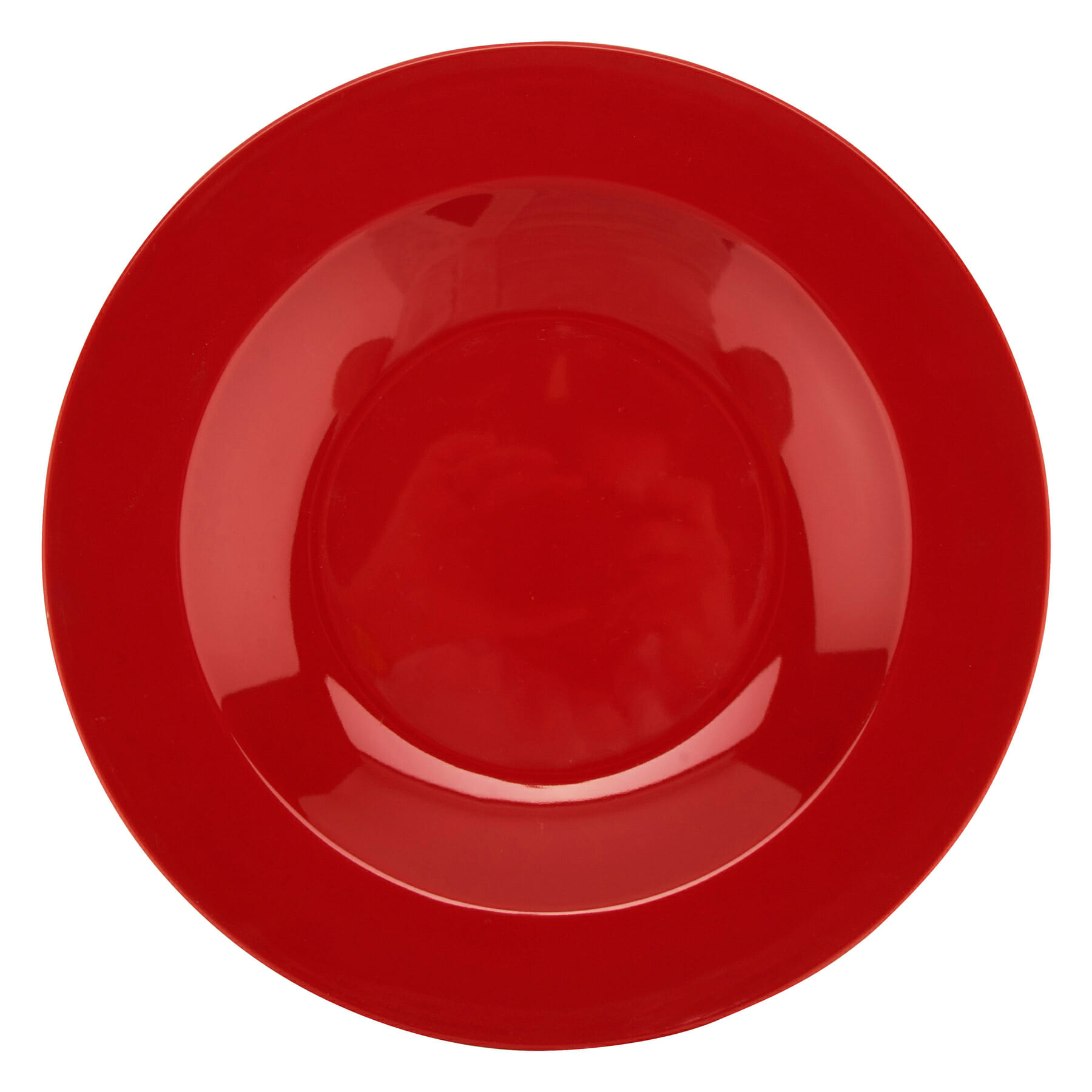 G.E.T. Enterprises B-2412-CR Diamond Harvest 24 oz. Round Cranberry Melamine Bowl
