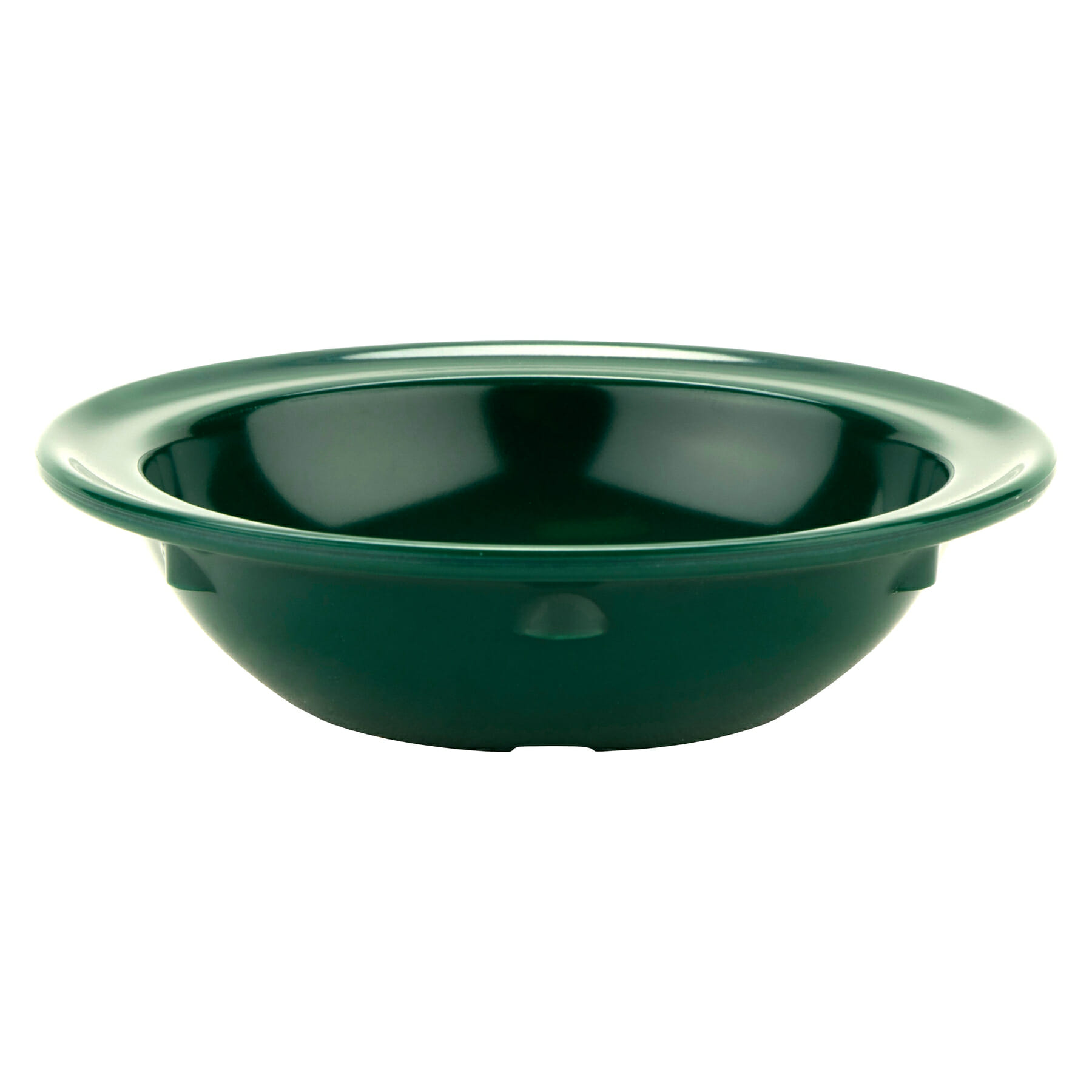 G.E.T. Enterprises DN-350-HG Supermel 5 oz. Round Hunter Green Melamine Bowl