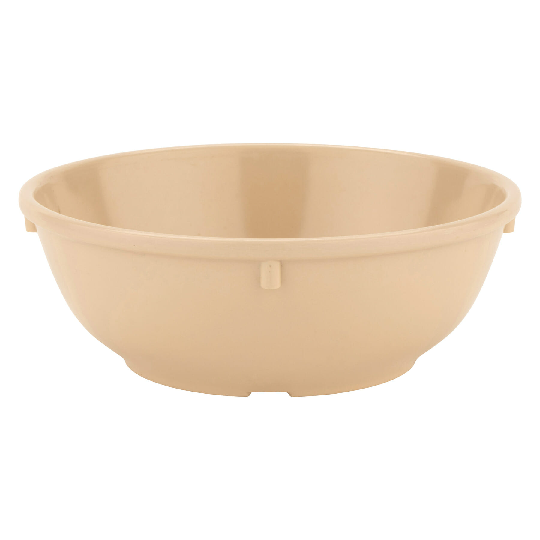 G.E.T. Enterprises DN-317-T Supermel 13 oz. Round Tan Melamine Bowl