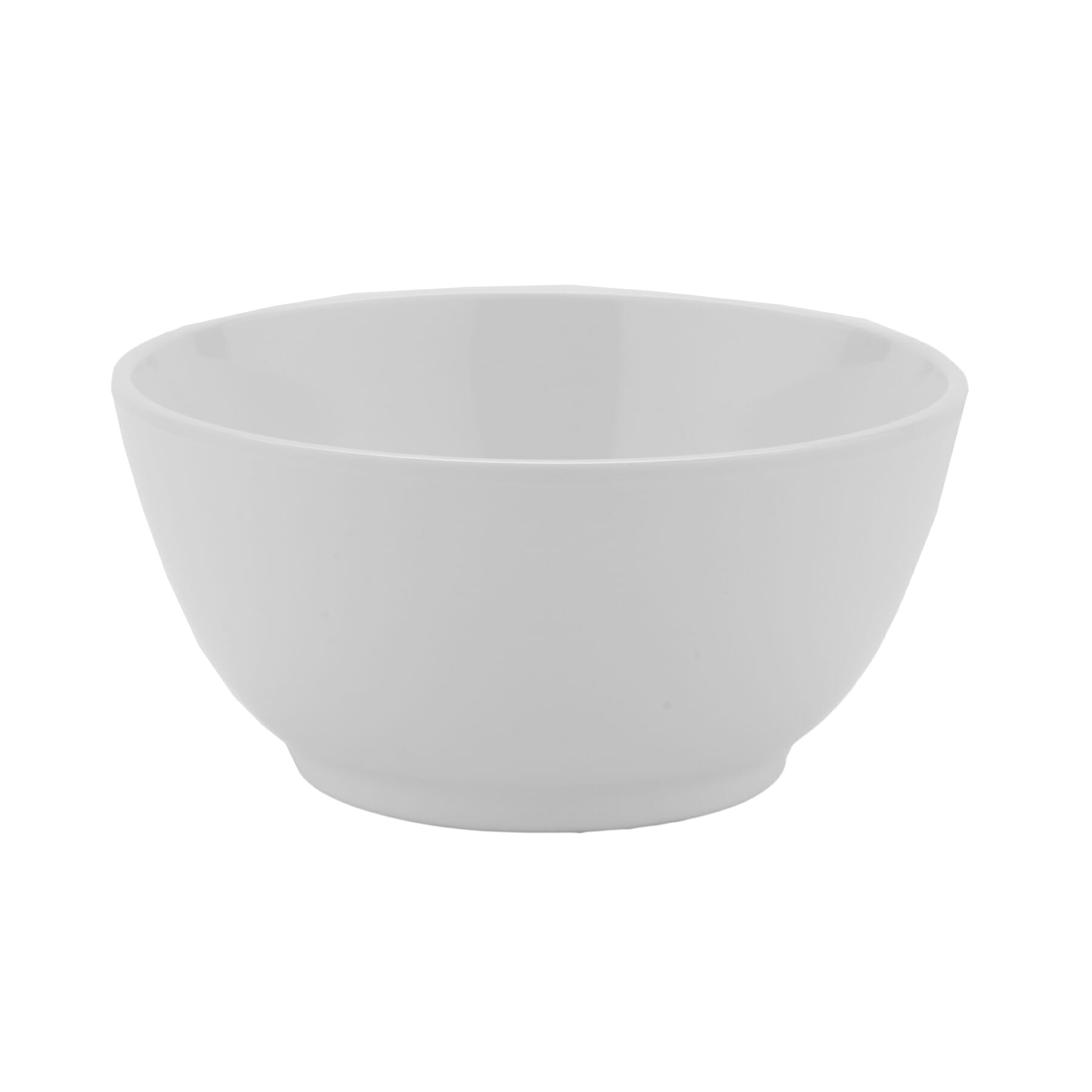 G.E.T. Enterprises B-44-AW Settlement 10 oz. Round American White Melamine Bowl