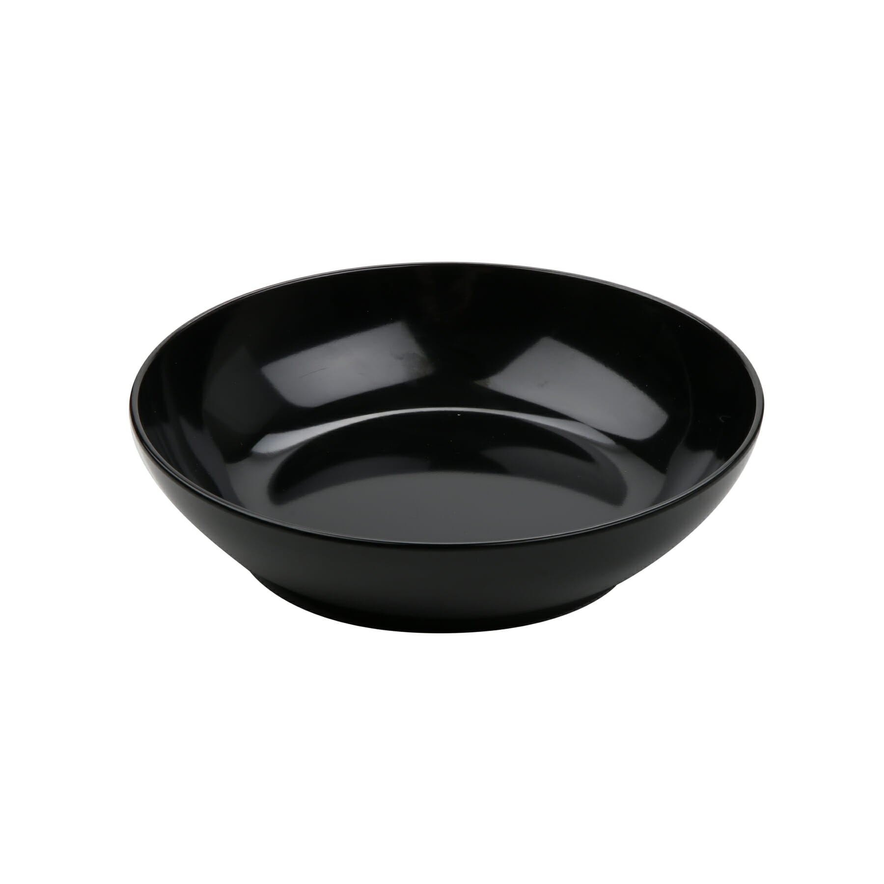 G.E.T. Enterprises CS-6106-BK Black Elegance 41 oz. Round Black Melamine Bowl