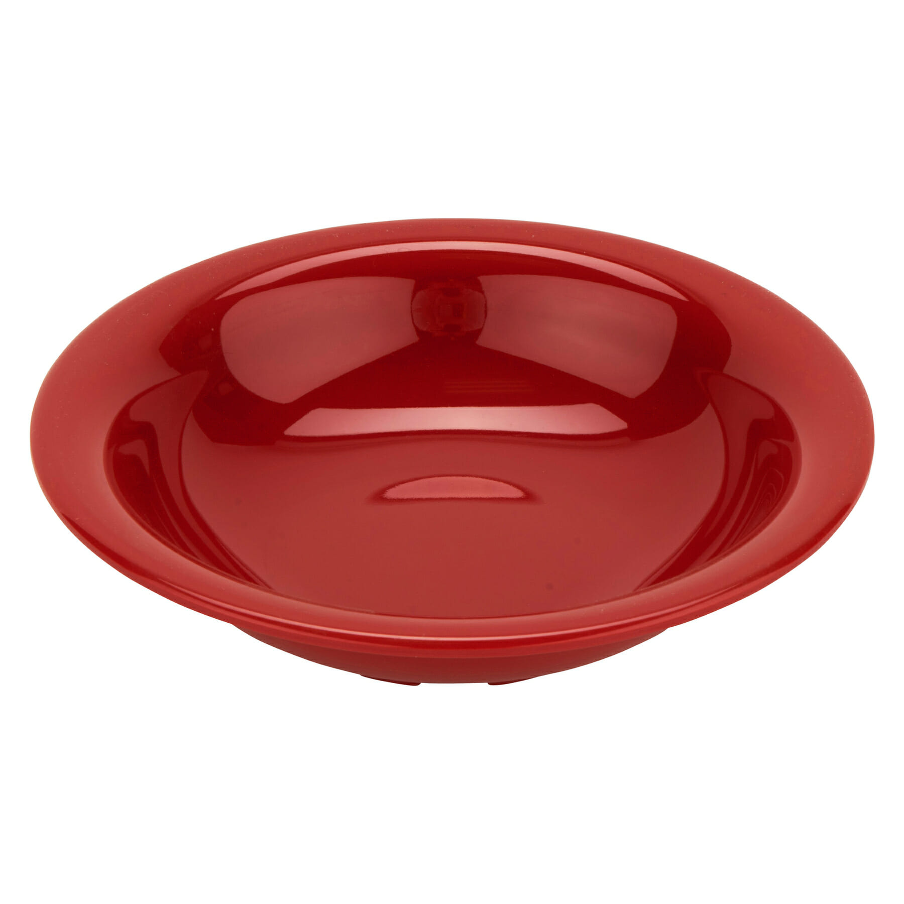 G.E.T. Enterprises B-167-CR Diamond Harvest 16 oz. Round Cranberry Melamine Bowl