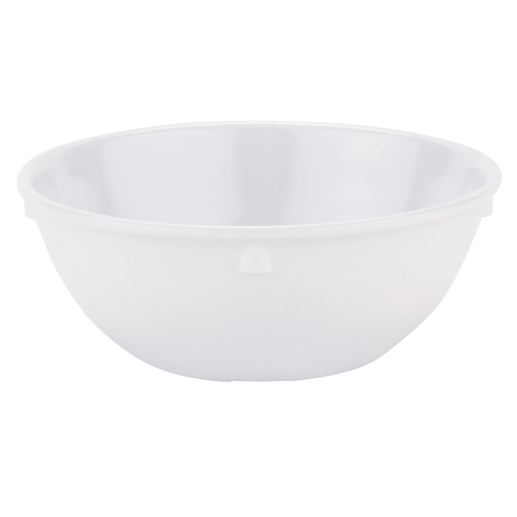 G.E.T. Enterprises DN-310-W Supermel 10 oz. Round White Melamine Bowl