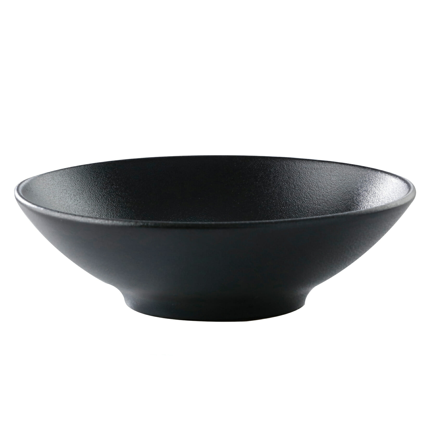 G.E.T. Enterprises PA1941923224 Corona Cosmos Pluto 18.4 oz. Round Black Porcelain Bowl