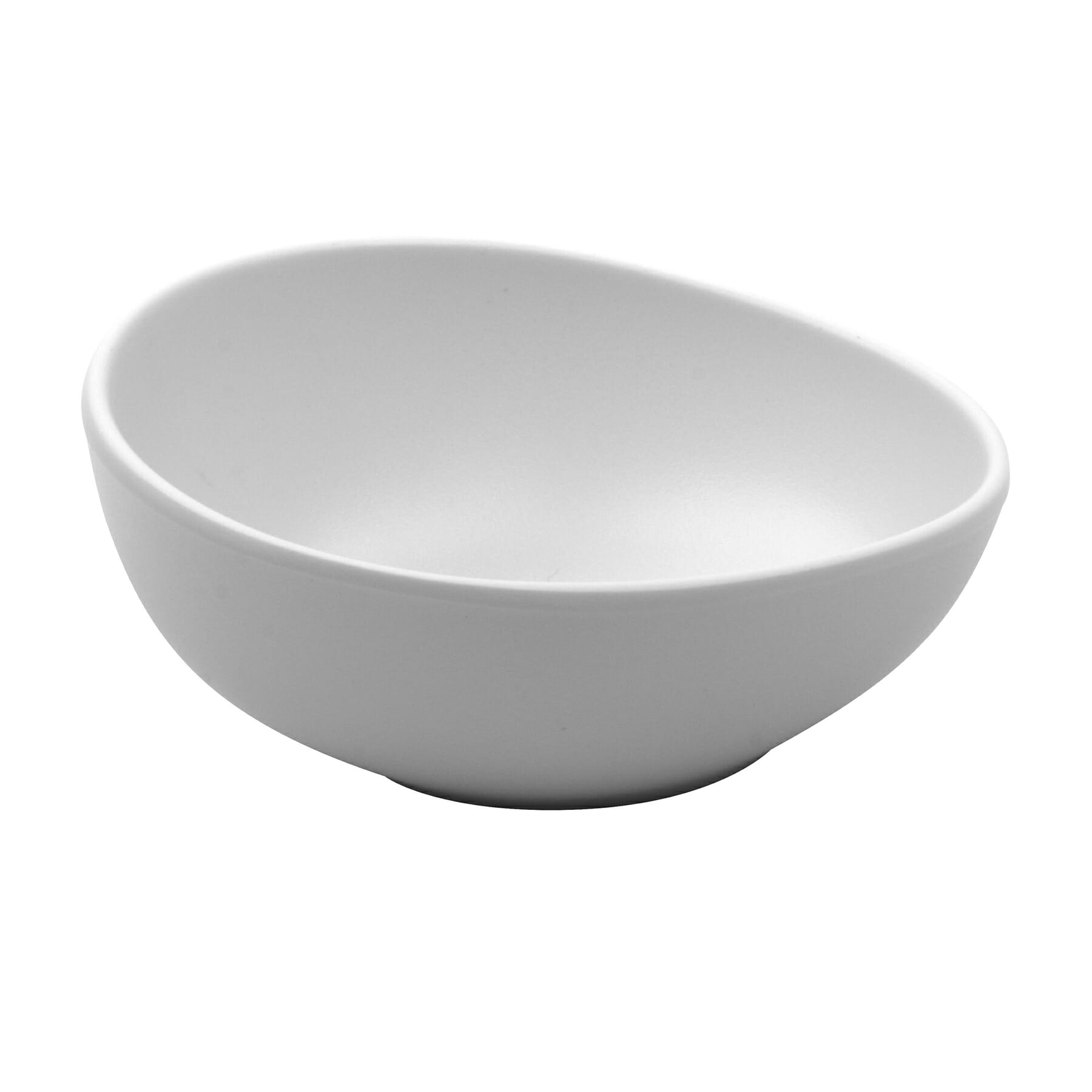 G.E.T. Enterprises B-1000-W Riverstone 10 oz. Round White Melamine Bowl