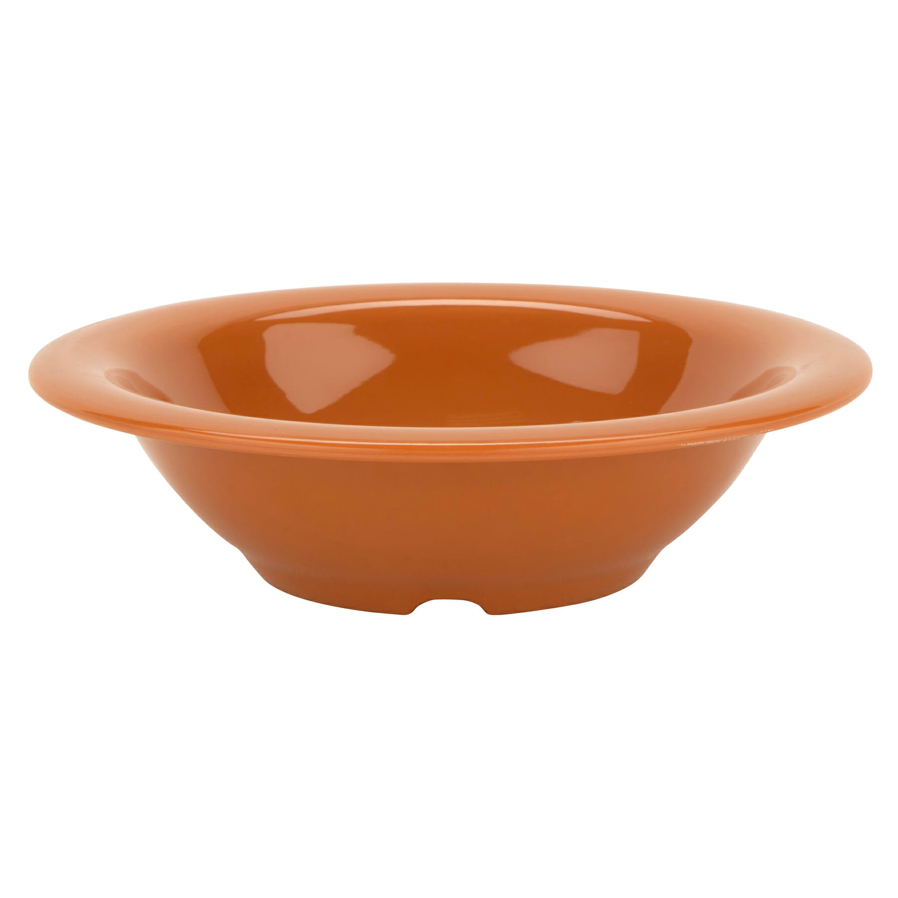 G.E.T. Enterprises B-127-PK Diamond Harvest 12 oz. Round Pumpkin Melamine Bowl