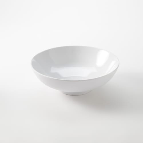 American Metalcraft NBW56 56 oz. Round White Melamine Noodle Bowl