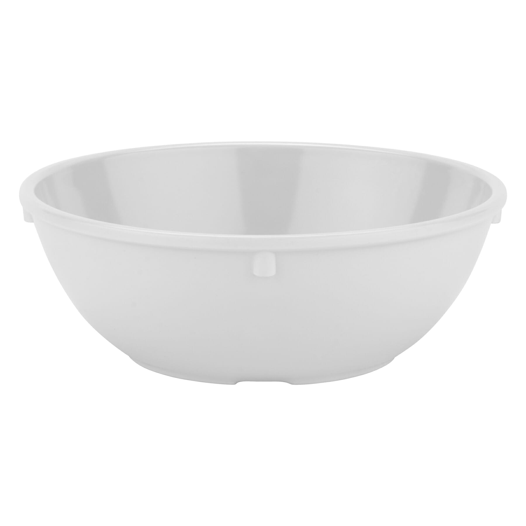 G.E.T. Enterprises DN-314-W Supermel 14 oz. Round White Melamine Bowl