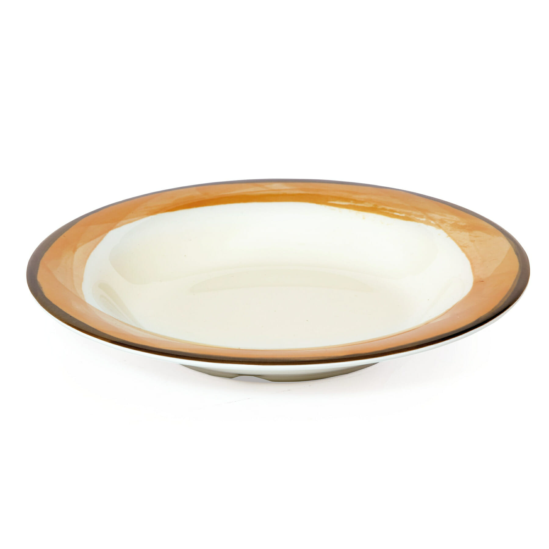 G.E.T. Enterprises B-139-DI-KNO Kanello 13 oz. Round Kanello Orange Melamine Bowl