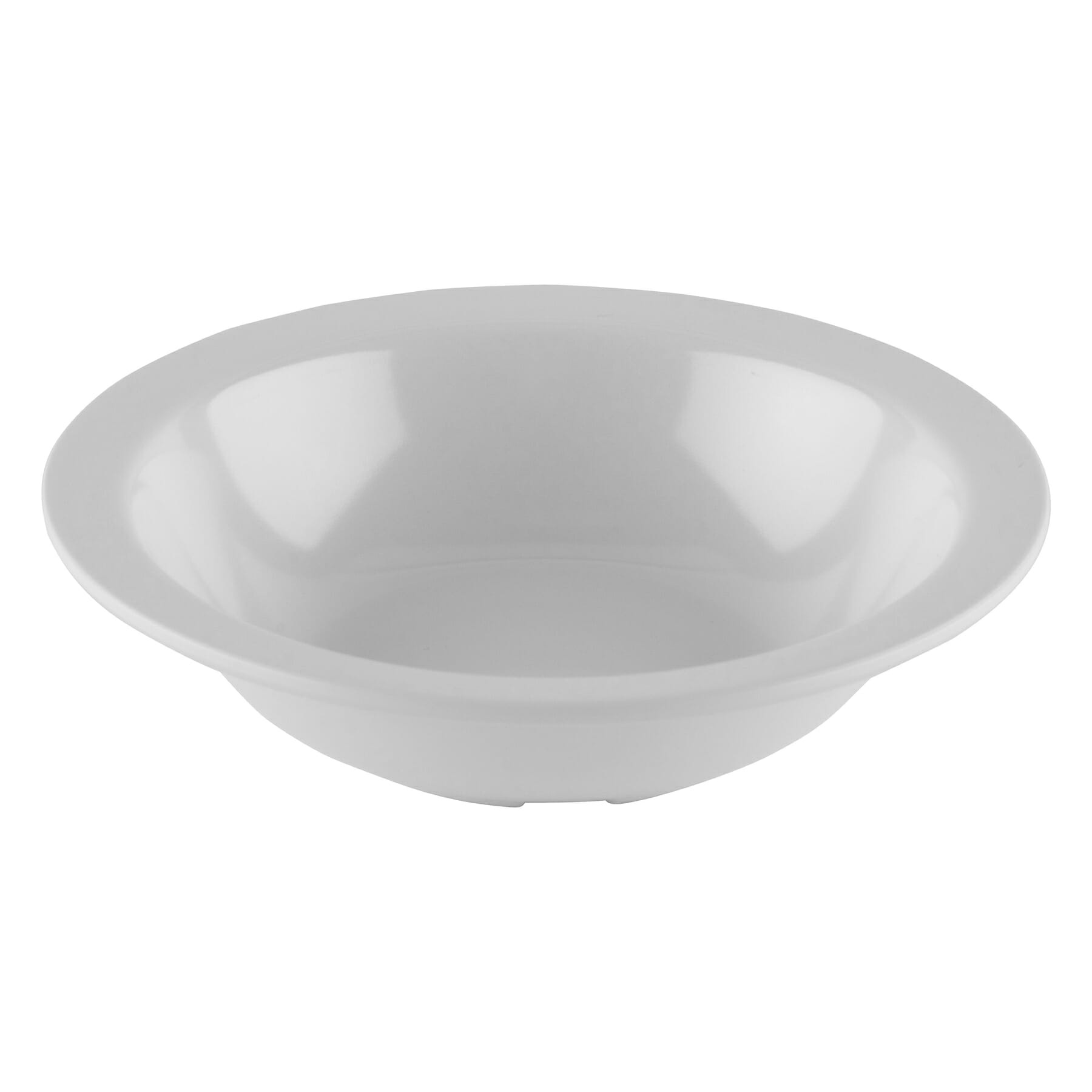 G.E.T. Enterprises DN-410-W Supermel 10 oz. Round White Melamine Bowl