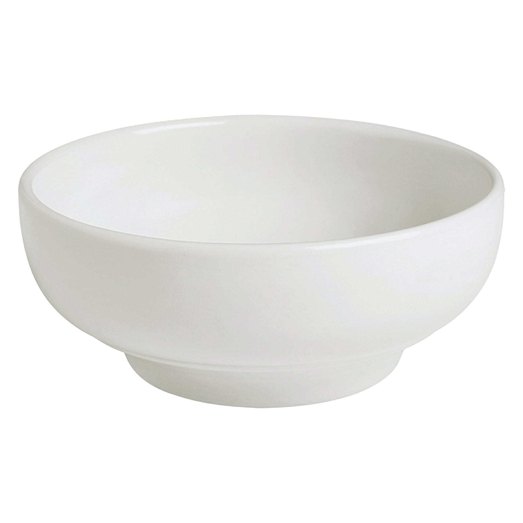 G.E.T. Enterprises PA1101715324 Corona Actualite 19.6 oz. Round Bright White Porcelain Bowl