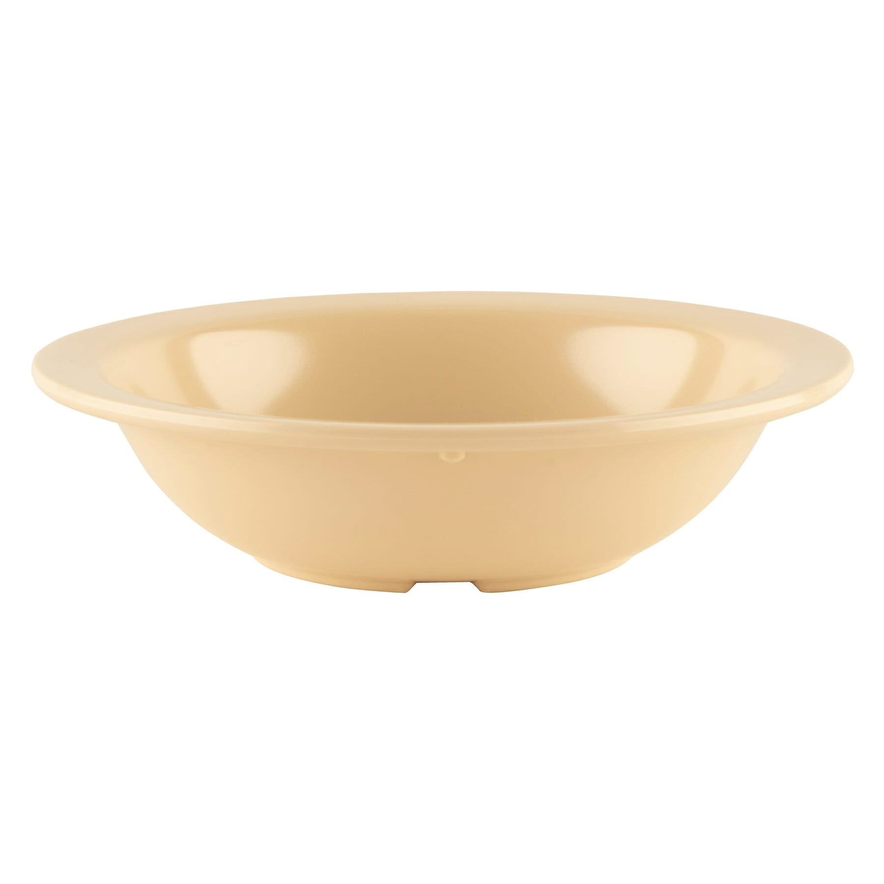 G.E.T. Enterprises DN-410-T Supermel 10 oz. Round Tan Melamine Bowl