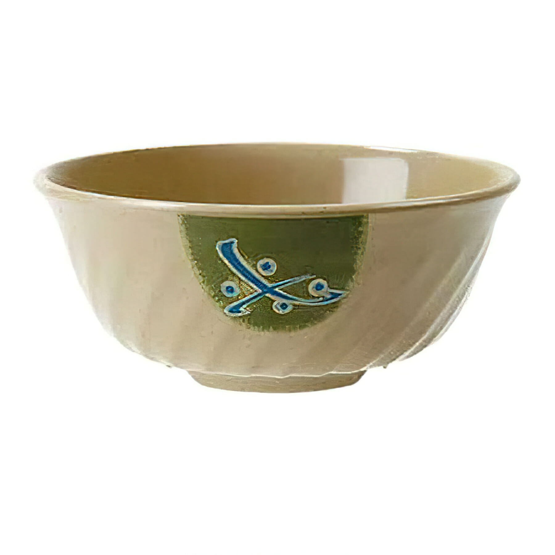 G.E.T. Enterprises M-608-TD Traditional 48 oz. Round Patterned Melamine Bowl