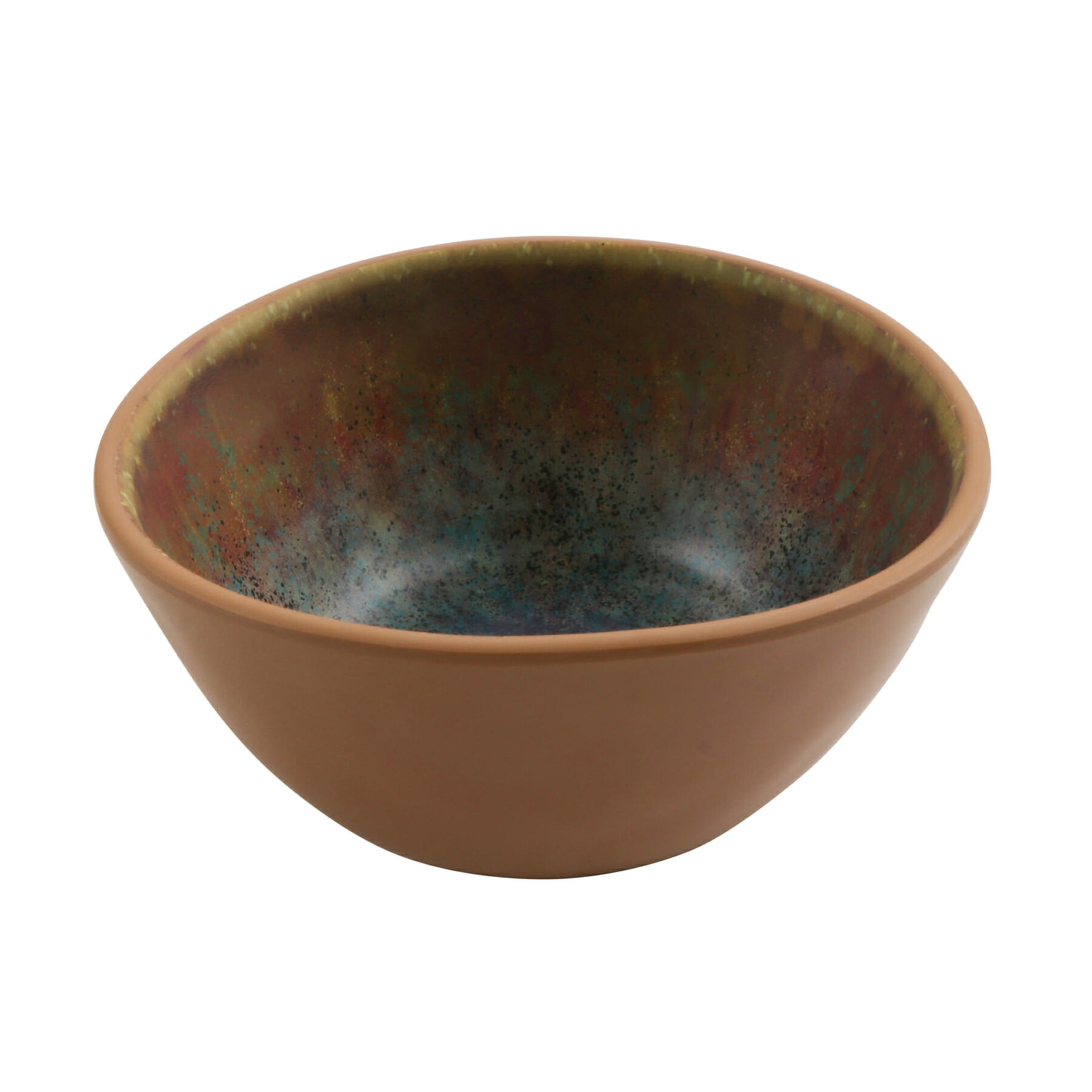 G.E.T. Enterprises 30894-CAI Cheforward Savor 20 oz. Round Clay Azul Iris Melamine Bowl