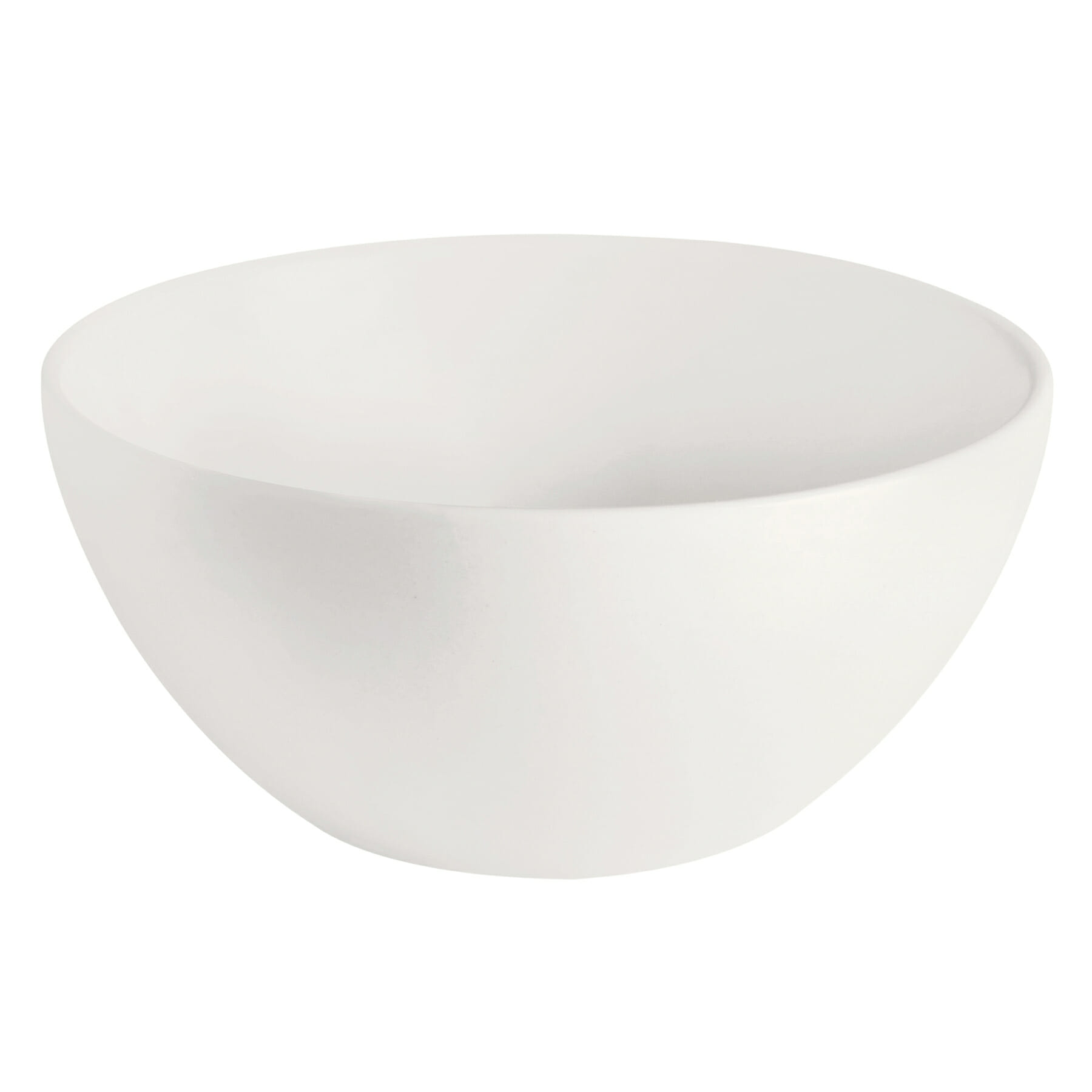 G.E.T. Enterprises PA1101523024 Corona Actualite 23 oz. Round Bright White Porcelain Bowl