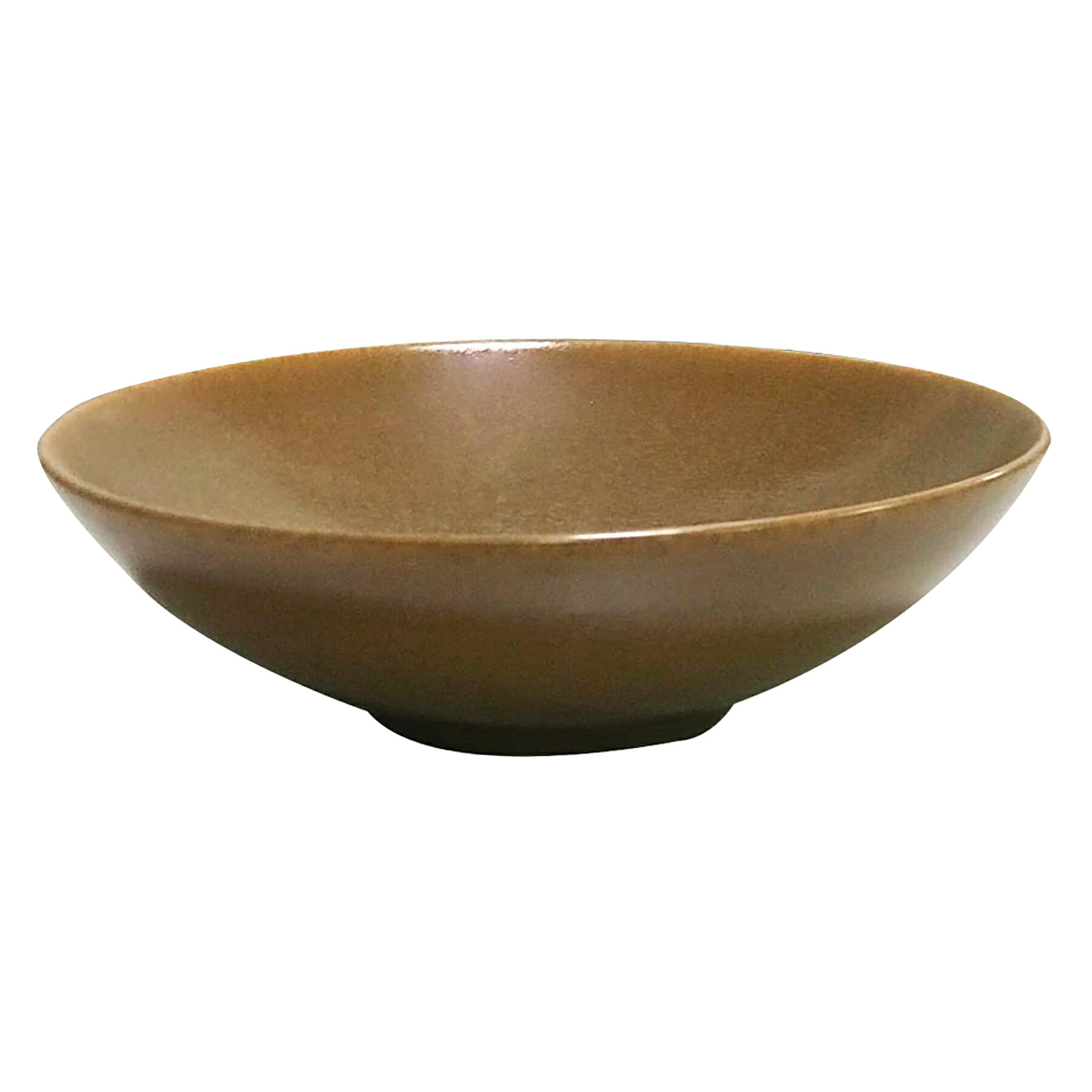 G.E.T. Enterprises PA1943923124 Corona Cosmos Venus 12.8 oz. Round Caramel Porcelain Bowl