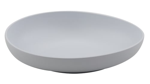 G.E.T. Enterprises B-5000-W Riverstone 50 oz. Round White Melamine Bowl