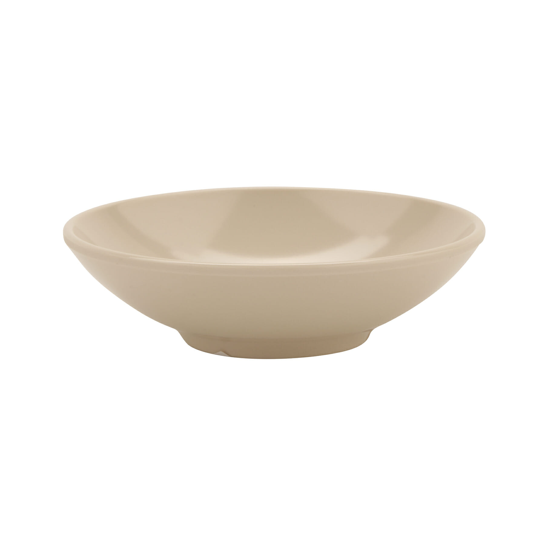 G.E.T. Enterprises B-453-MA Settlement 4-1/2 oz. Round Manila Melamine Bowl