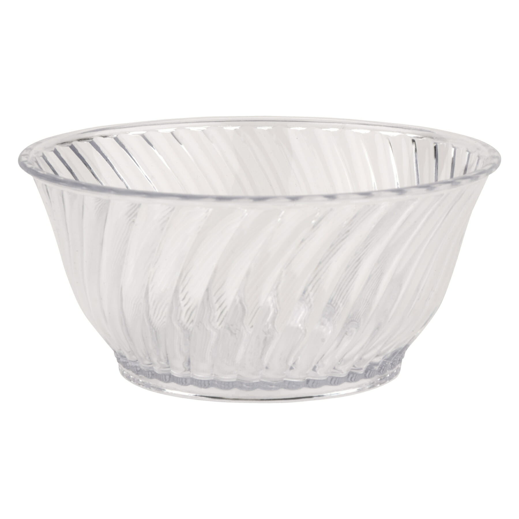 G.E.T. Enterprises DD-80-CL Dessert Time 10 oz. Tulip Clear SAN Plastic Dessert Dish