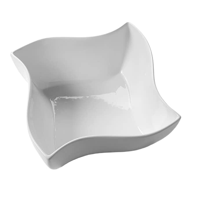 American Metalcraft SQVY12 228 oz. White Porcelain Squavy™ Bowl