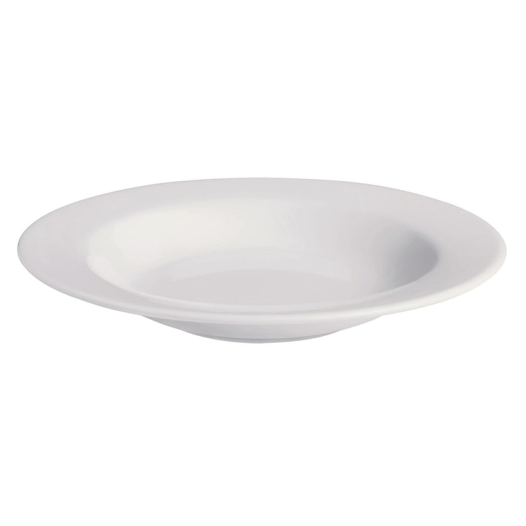 G.E.T. Enterprises PA1101703624 Corona Actualite 9.7 oz. Round Bright White Porcelain Bowl