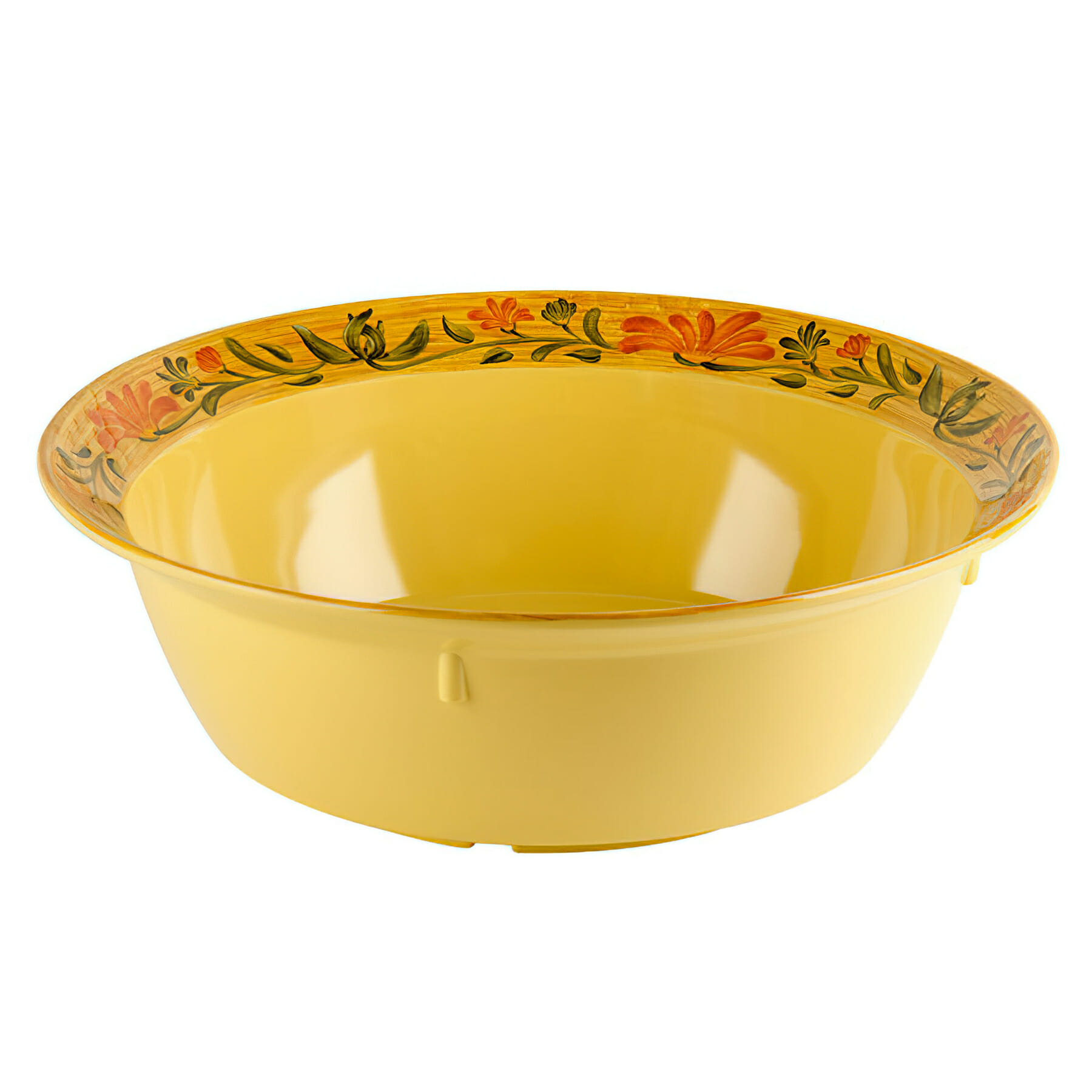G.E.T. Enterprises BB-155-6-VN Venetian 6 Qt. Round Patterned Melamine Bowl