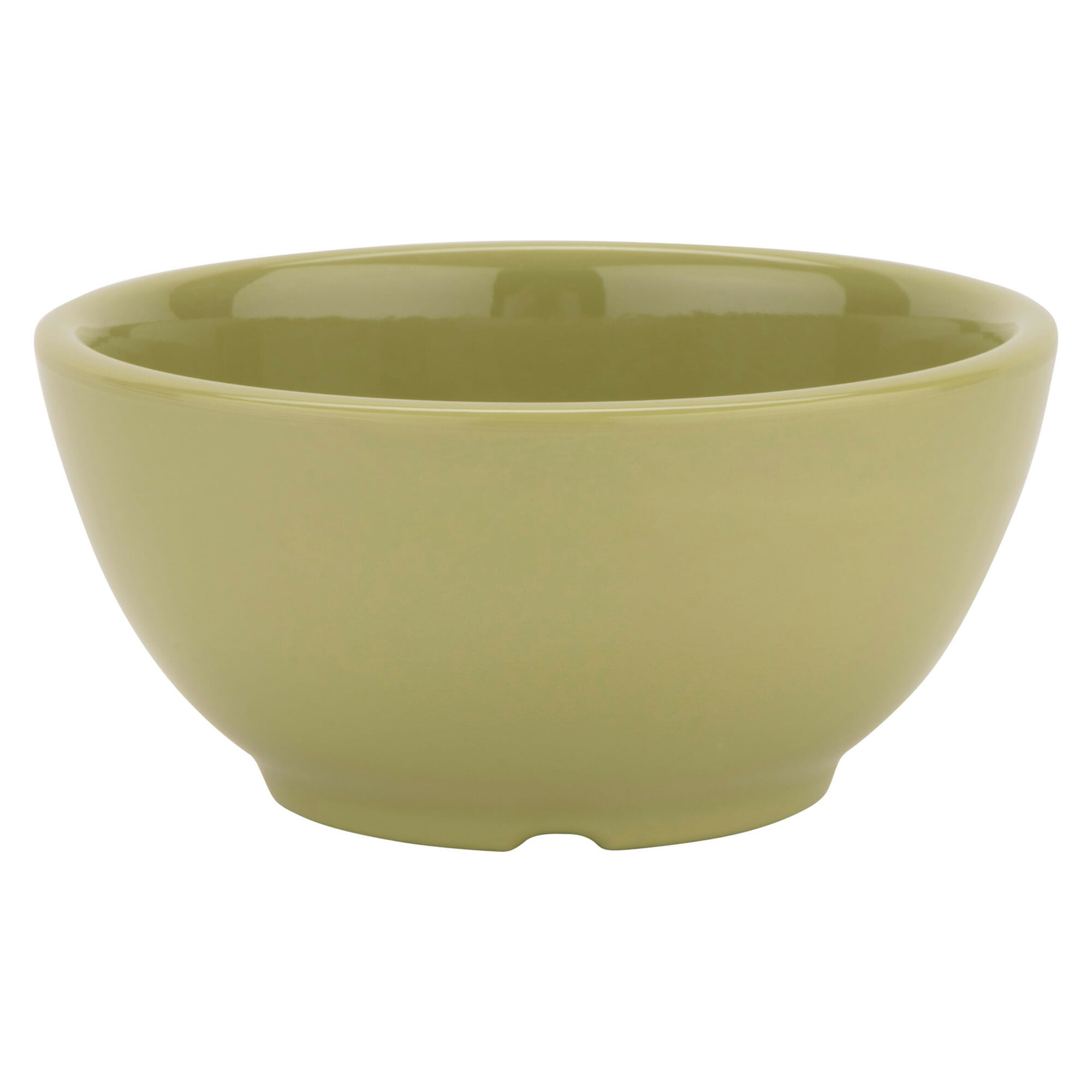 G.E.T. Enterprises B-525-AV Diamond Harvest 16 oz. Round Avocado Melamine Bowl