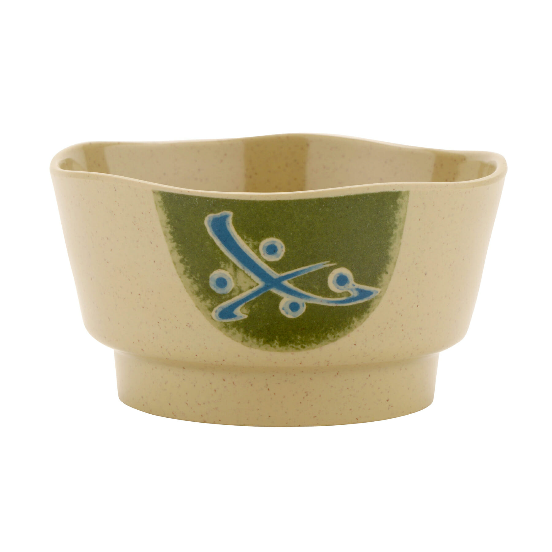 G.E.T. Enterprises 150-1-TD Traditional 8 oz. Round Patterned Melamine Bowl