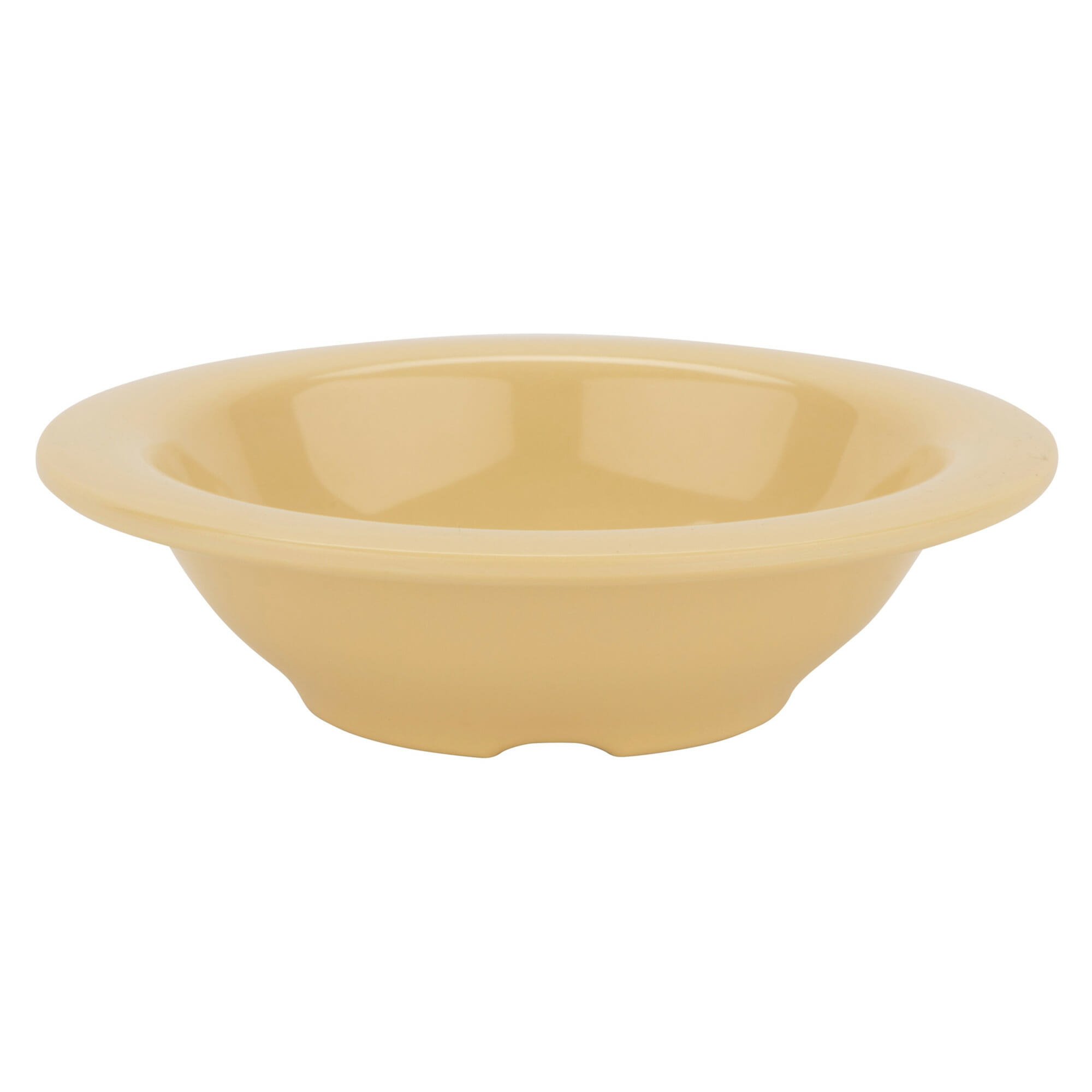 G.E.T. Enterprises B-454-SQ Diamond Harvest 4.5 oz. Round Squash Melamine Bowl