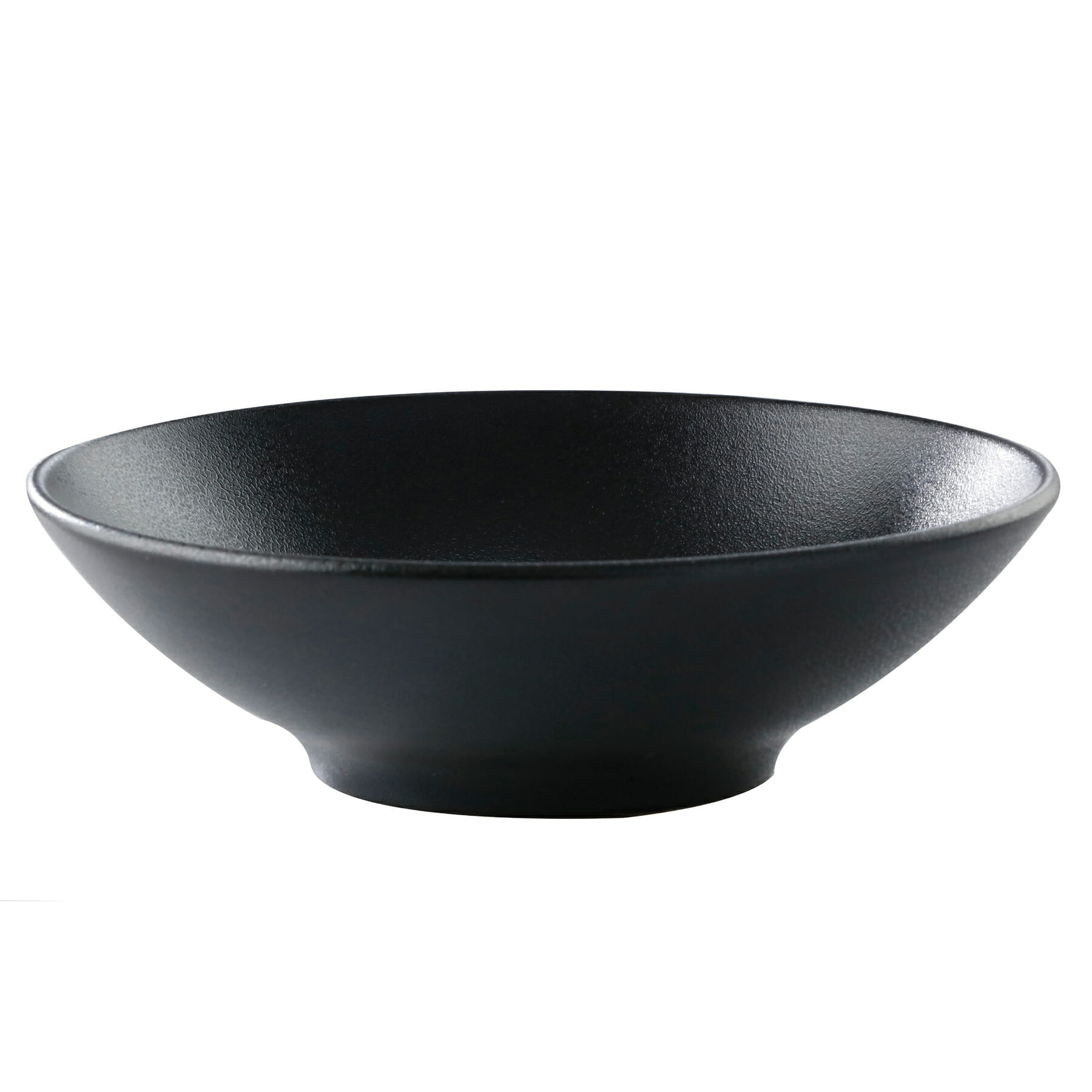G.E.T. Enterprises PA1941923324 Corona Cosmos Pluto 29.8 oz. Round Black Porcelain Bowl