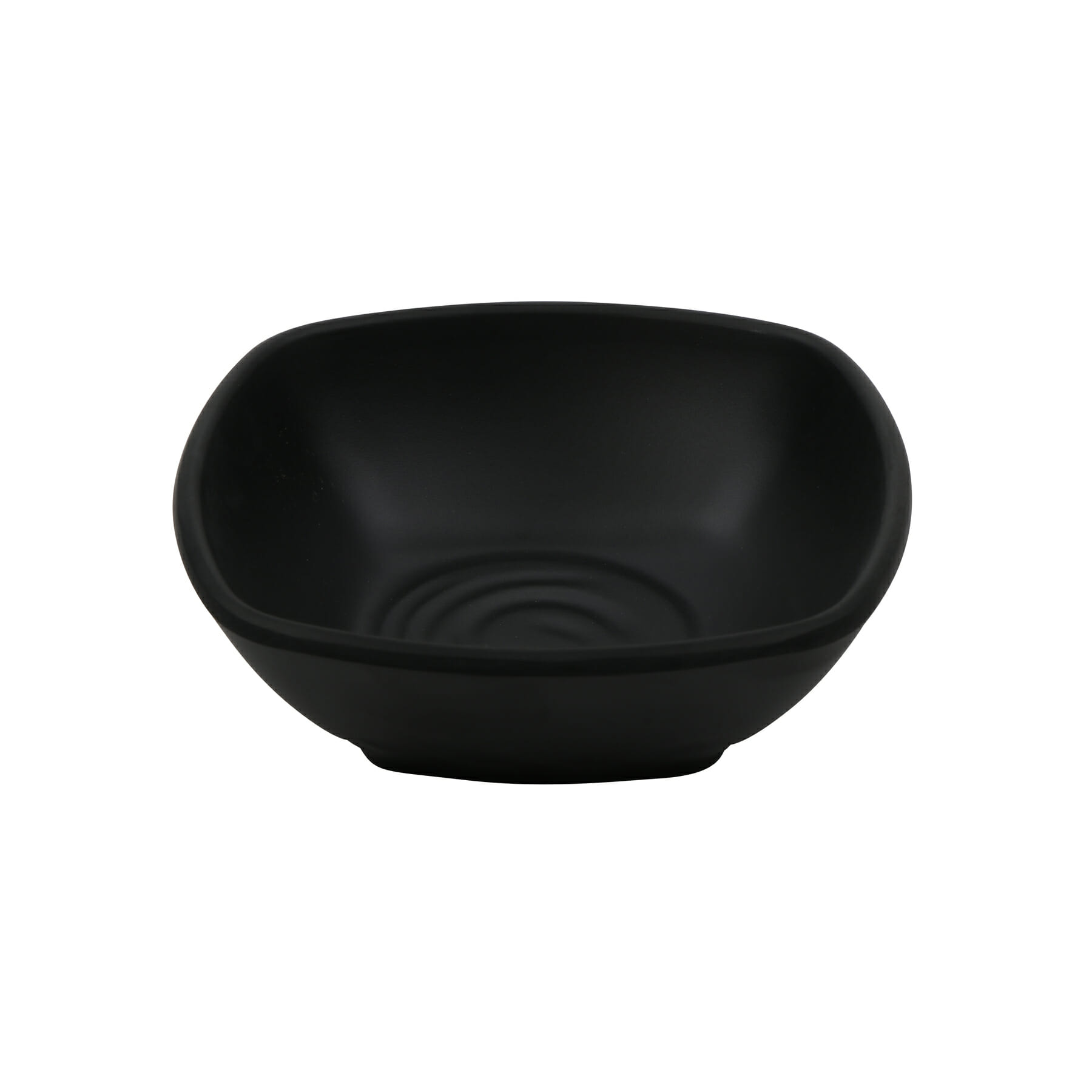 G.E.T. Enterprises B-501-BK Nara 6 oz. Round Black Melamine Bowl