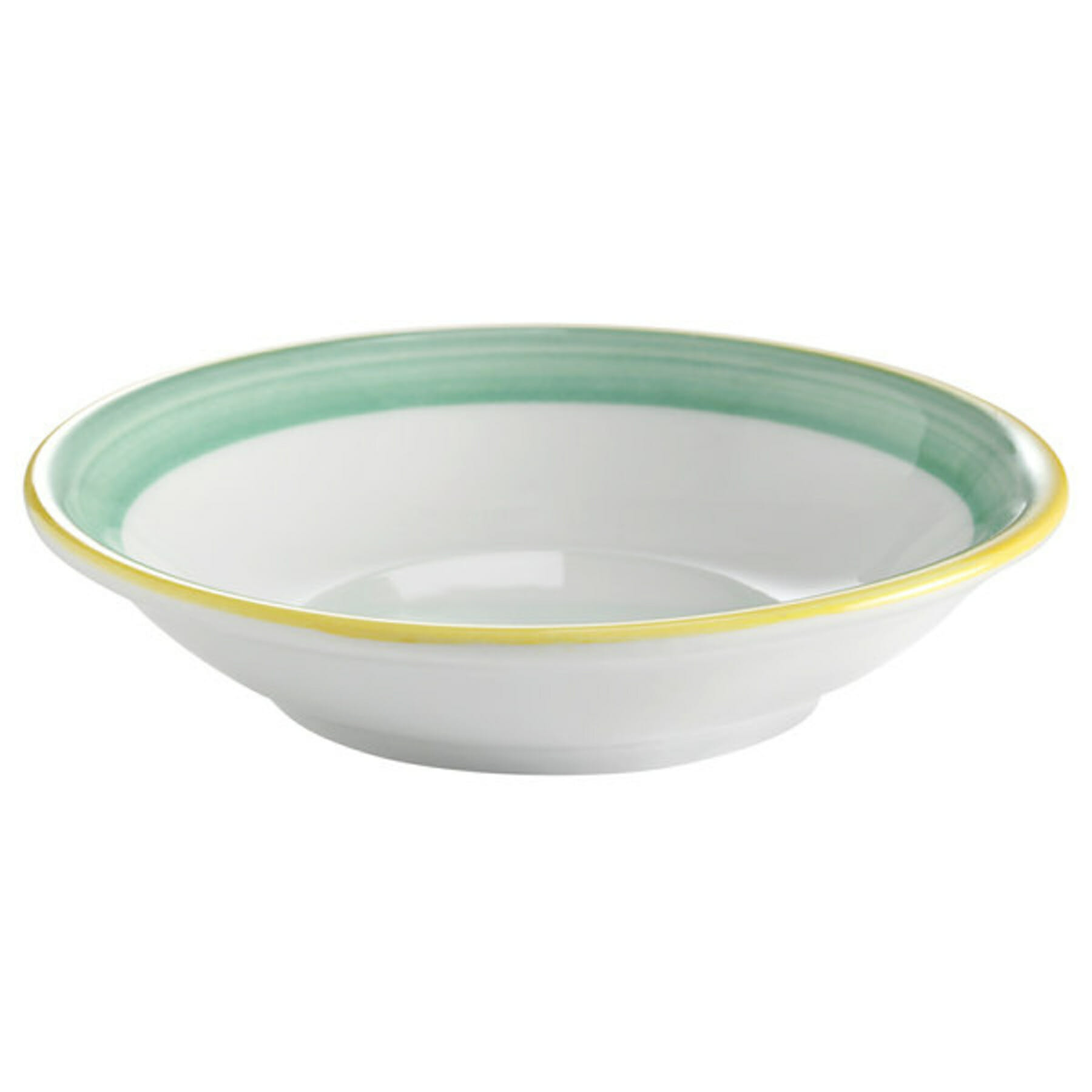 G.E.T. Enterprises PA1603703024 Corona Calypso 4 oz. Round Green Porcelain Bowl