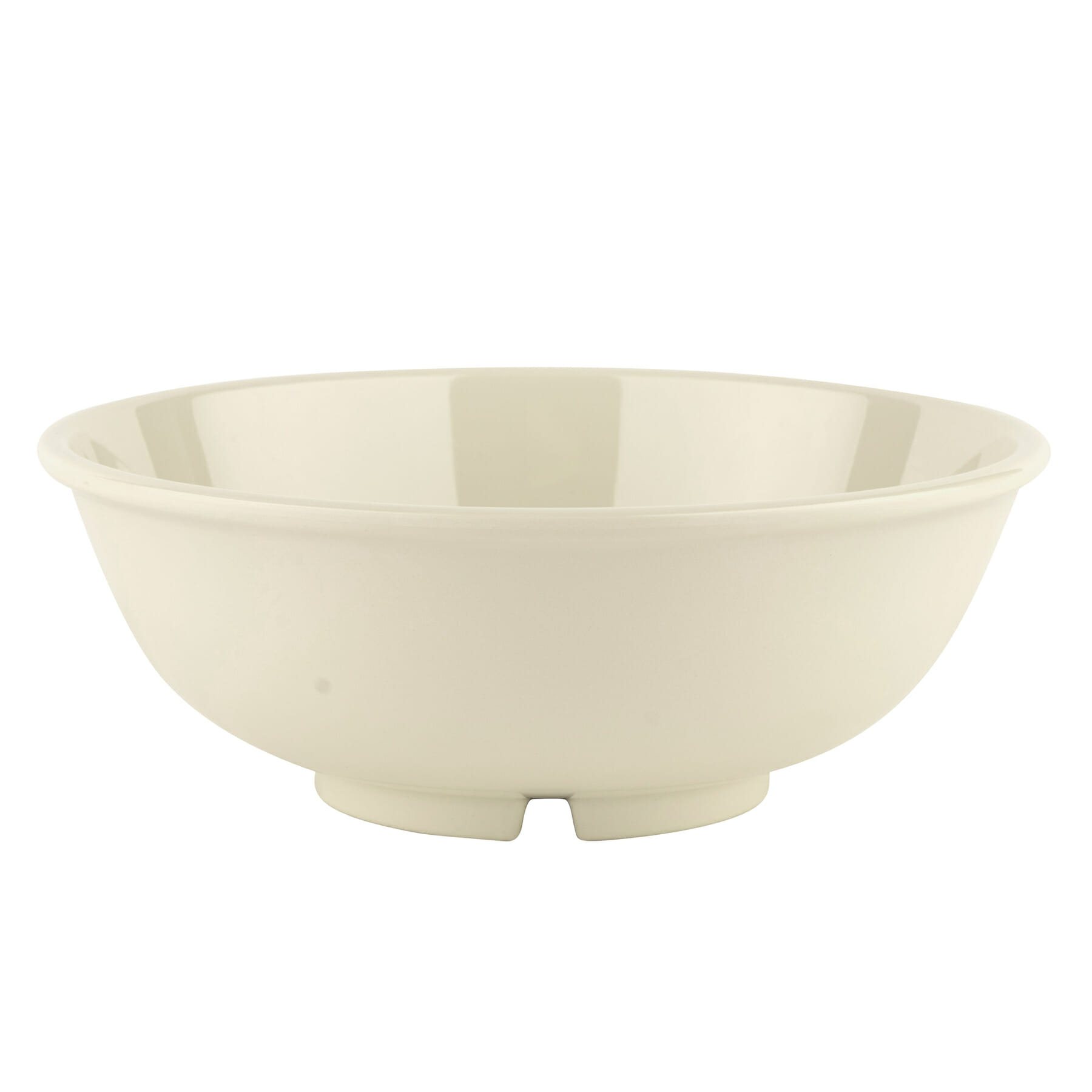 G.E.T. Enterprises B-24-DI Diamond Ivory 24 oz. Round Diamond Ivory Melamine Bowl