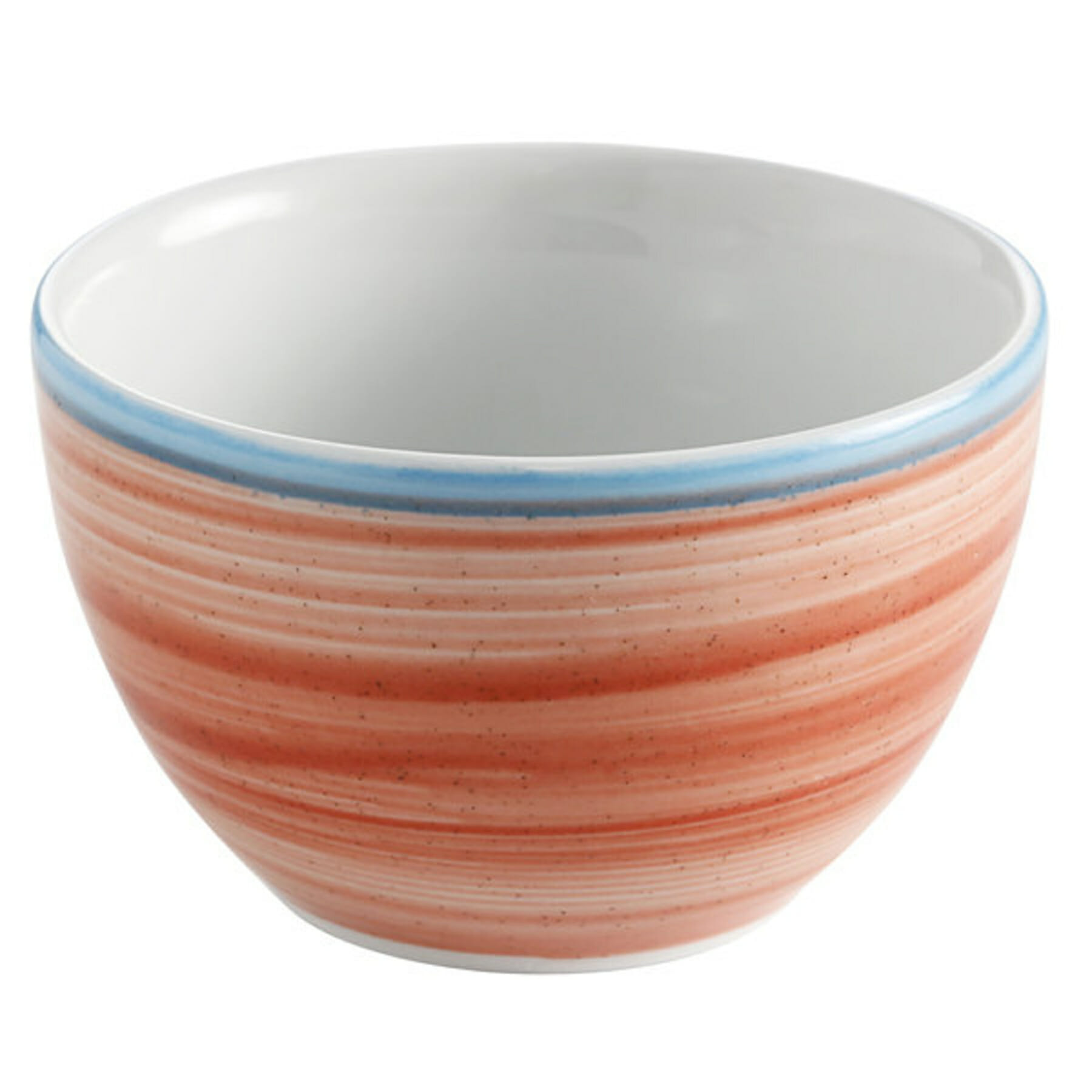 G.E.T. Enterprises PA1602904524 Corona Calypso 8-4/5 oz. Round Coral Porcelain Bouillon Cup