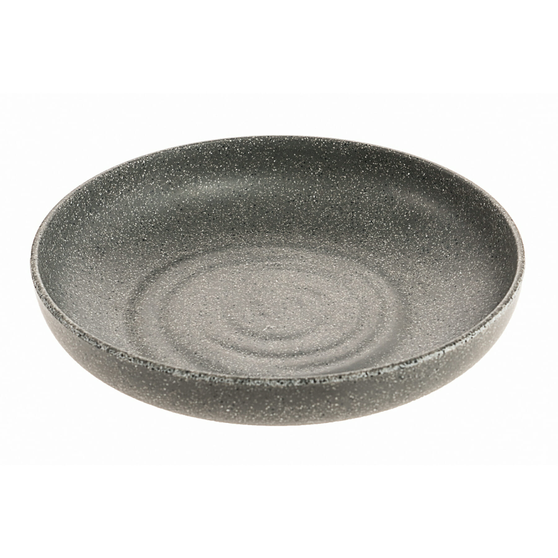 G.E.T. Enterprises INF209 Cheforward Infuse 24 oz. Round Stone Gray Melamine Bowl