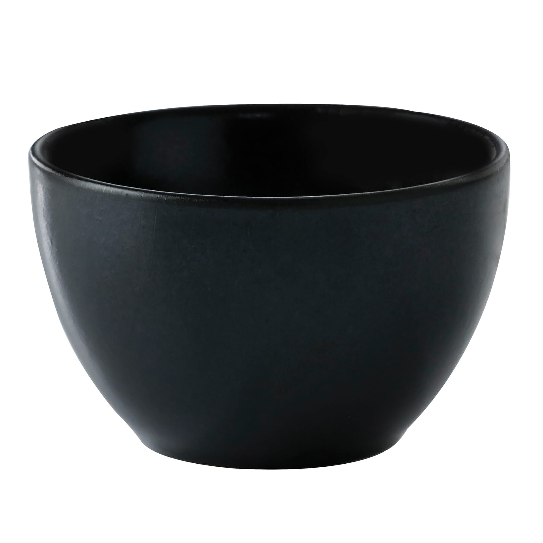G.E.T. Enterprises PP1941904524 Corona Cosmos Pluto 8-4/5 oz. Round Black Porcelain Bouillon Cup