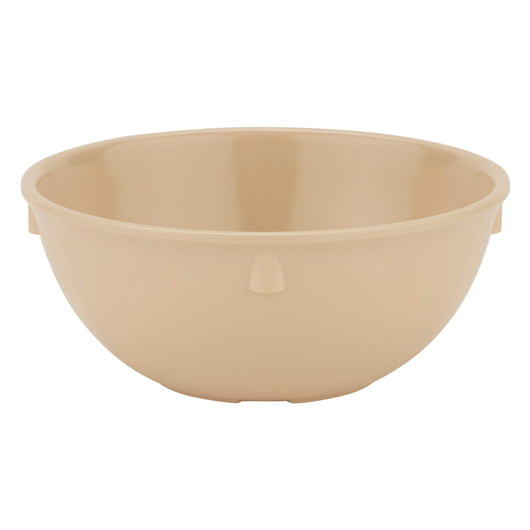 G.E.T. Enterprises DN-315-T Supermel 15 oz. Round Tan Melamine Bowl