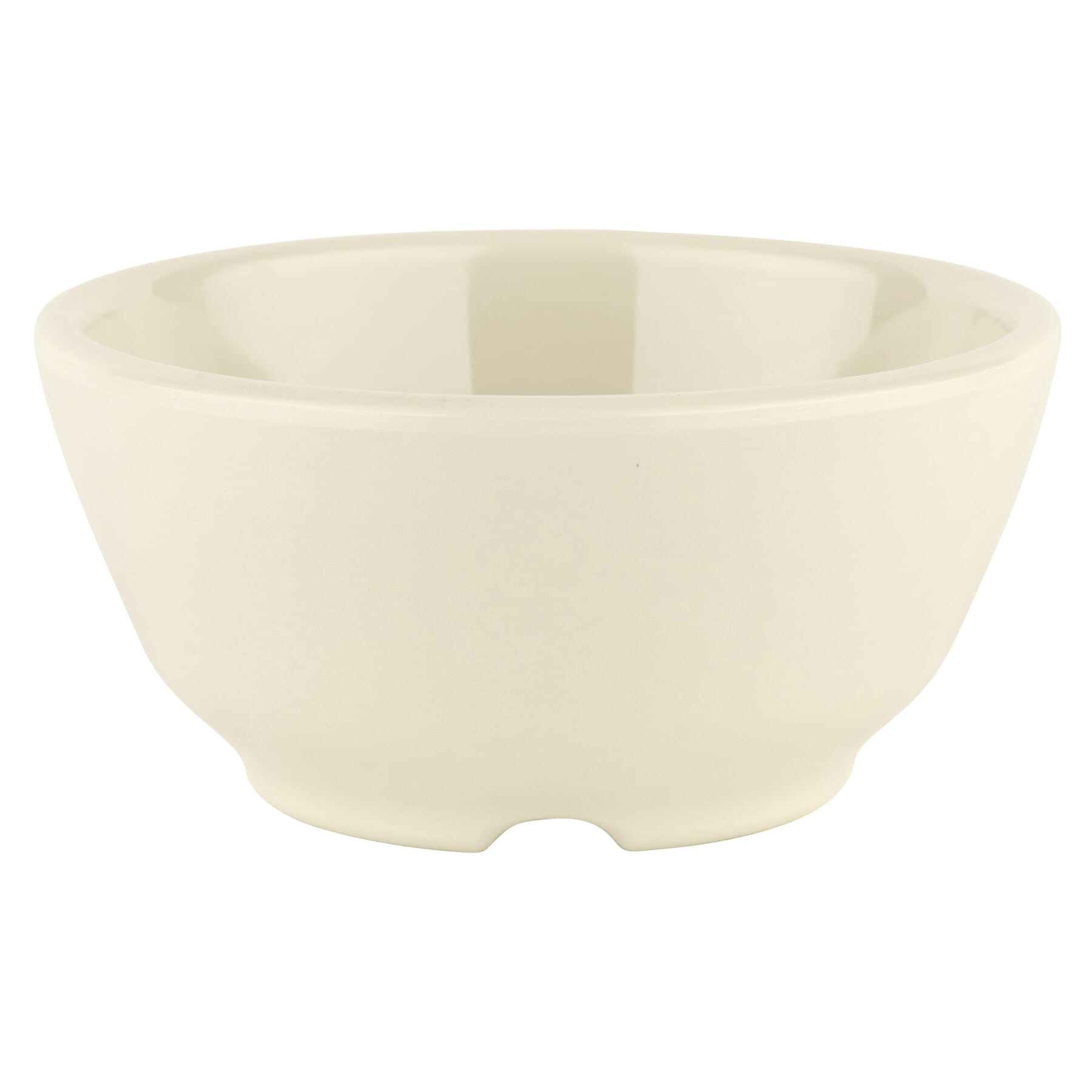 G.E.T. Enterprises B-45-DI Diamond Ivory 10 oz. Round Diamond Ivory Melamine Bowl