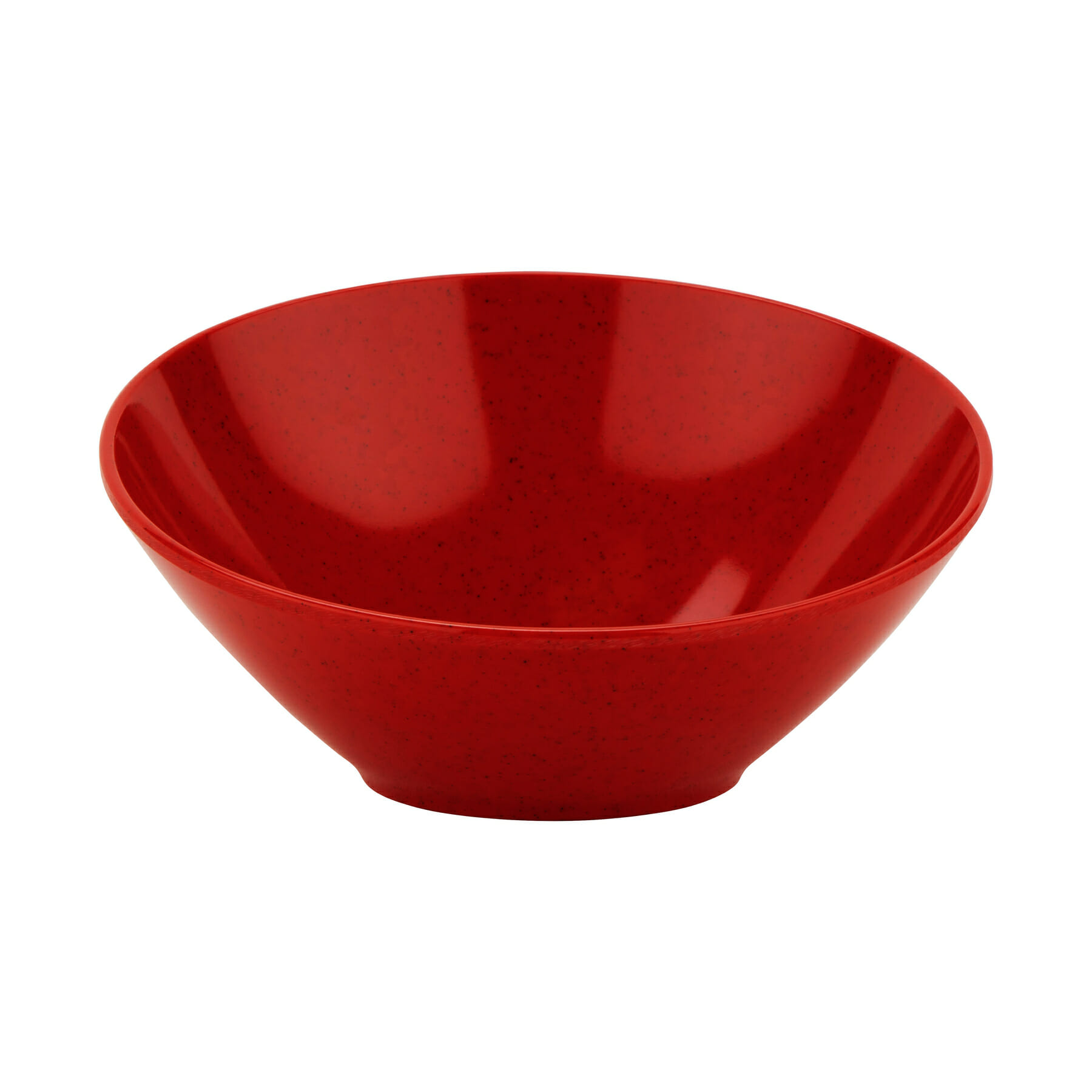 G.E.T. Enterprises B-786-RSP Red Sensation 12 oz. Slanted Red Melamine Bowl