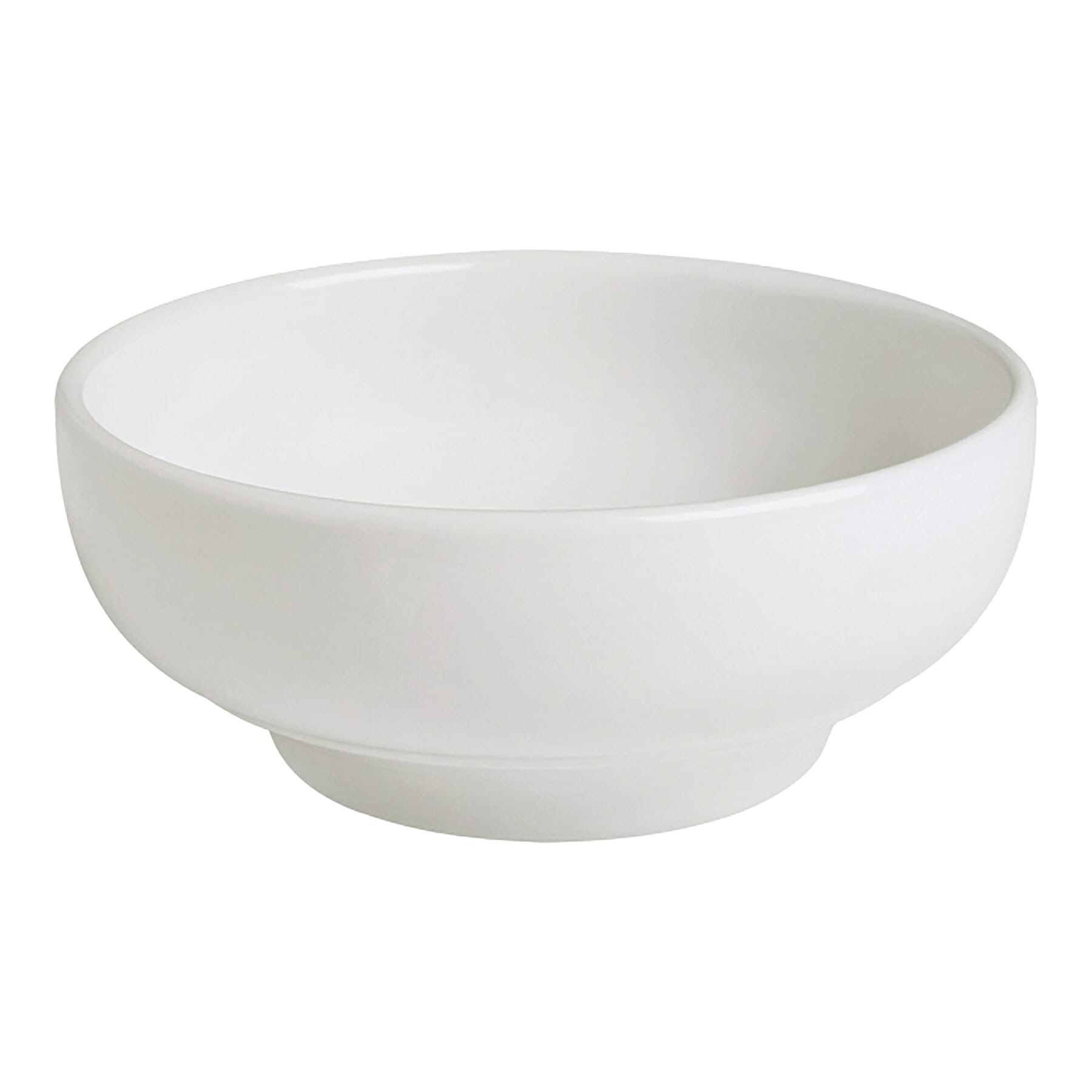 G.E.T. Enterprises PA1101715124 Corona Actualite 12.5 oz. Round Bright White Porcelain Bowl