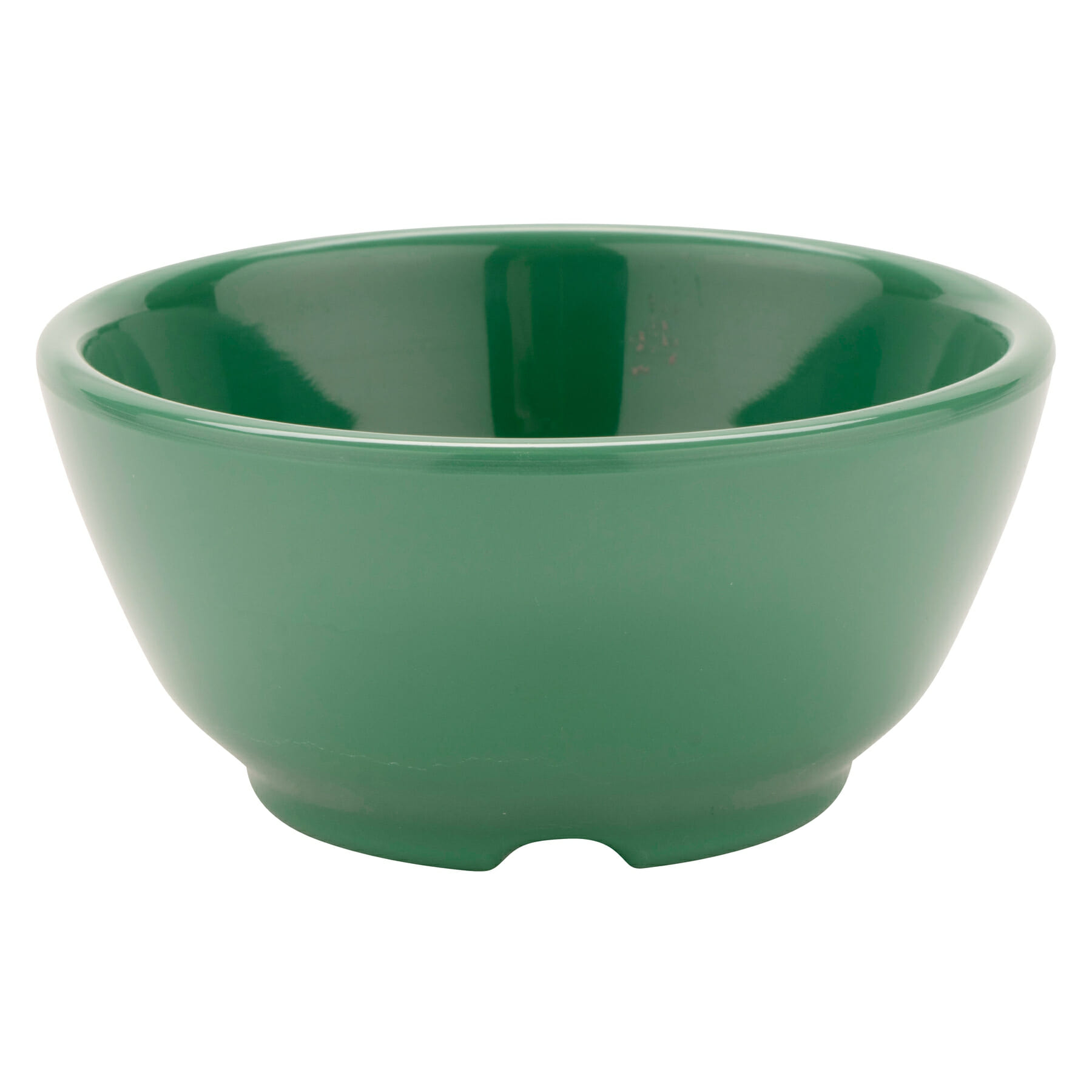 G.E.T. Enterprises B-45-FG Diamond Mardi Gras 10 oz. Round Rainforest Green Melamine Bowl