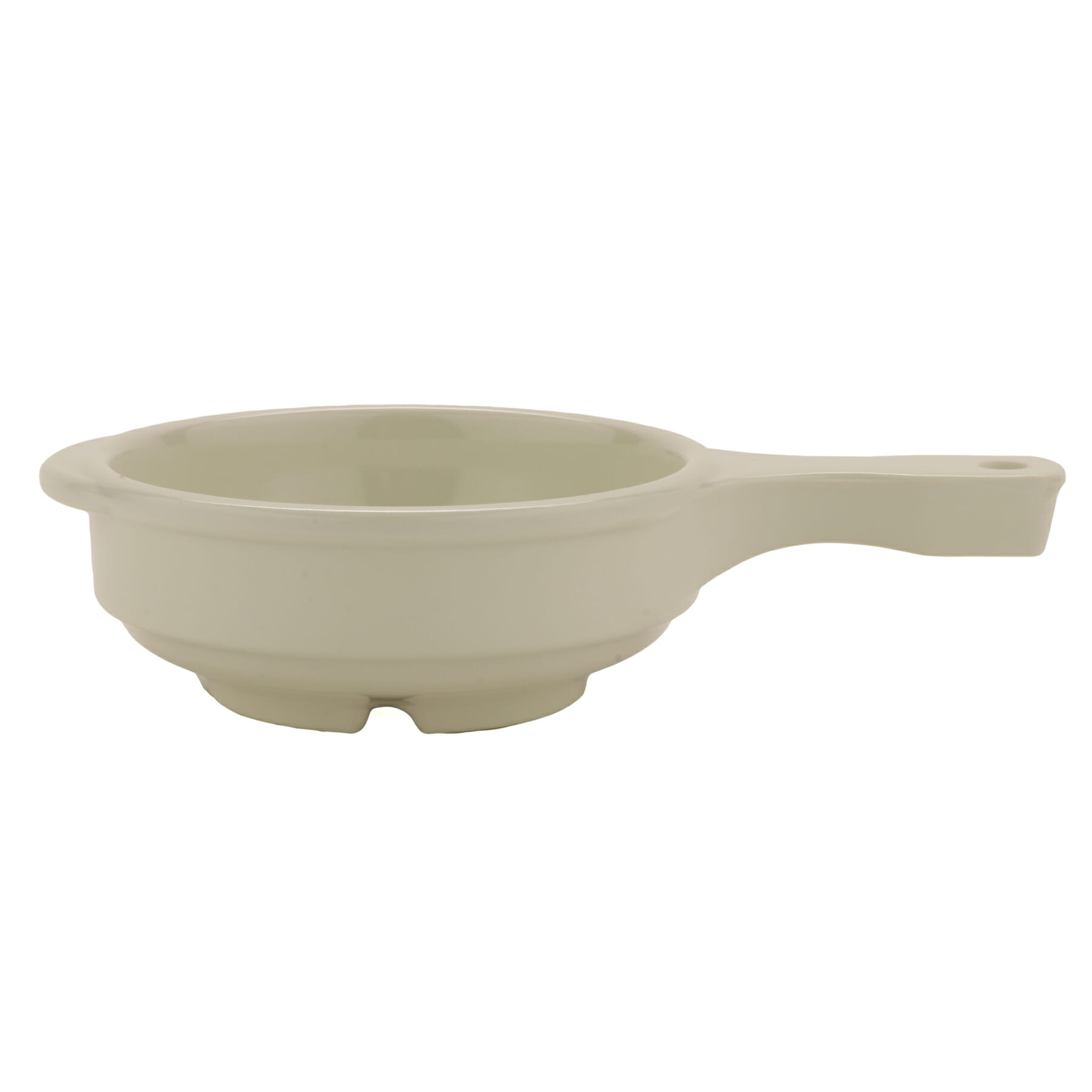G.E.T. Enterprises HSB-112-IV Diamond Ivory 12 oz. Round Ivory Melamine Bowl